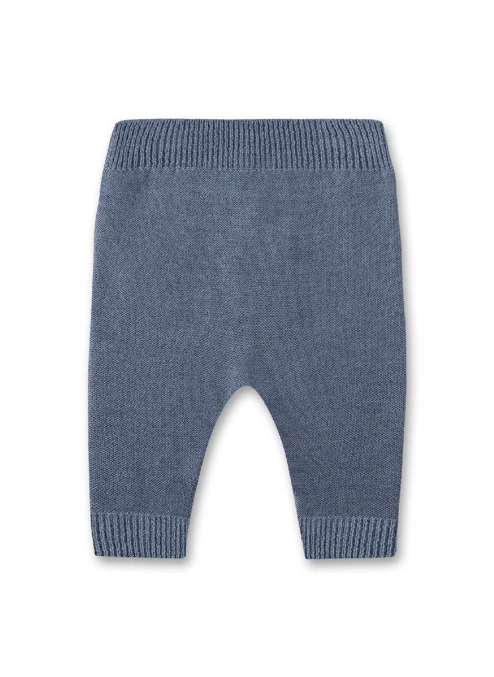 Sanetta Baby-Strickhose Blau aus Wolle Günstiger Verkauf
