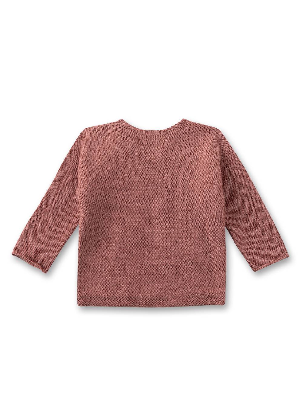 Sanetta Baby-Strickjacke Rosa aus Wolle Meist gekauft