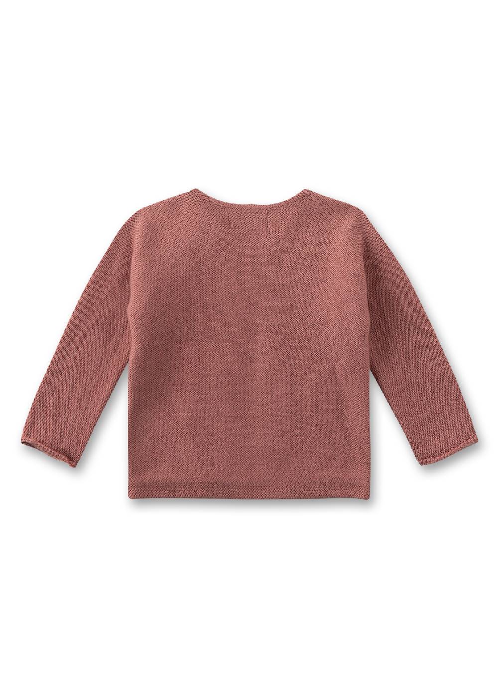 Sanetta Baby-Strickpullover Rosa aus Wolle Sonderangebot