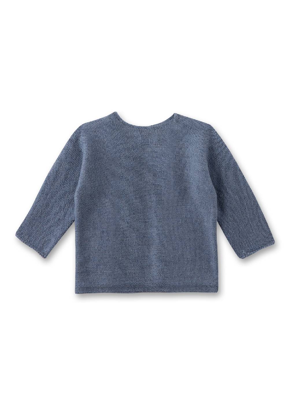 Sanetta Baby-Strickjacke Blau aus Wolle Rabatt