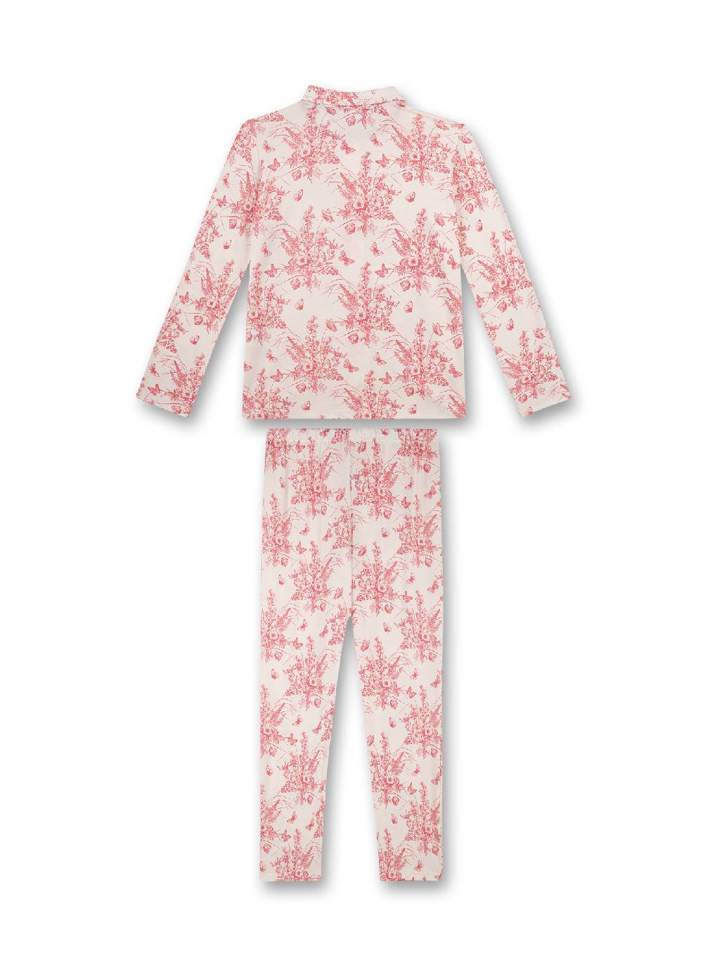 Sanetta Mädchen-Pyjama Off-White Jubiläumsangebot