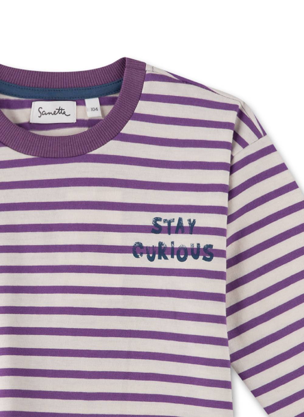 Sanetta Jungen-Langarmshirt Lila Neueste Stile