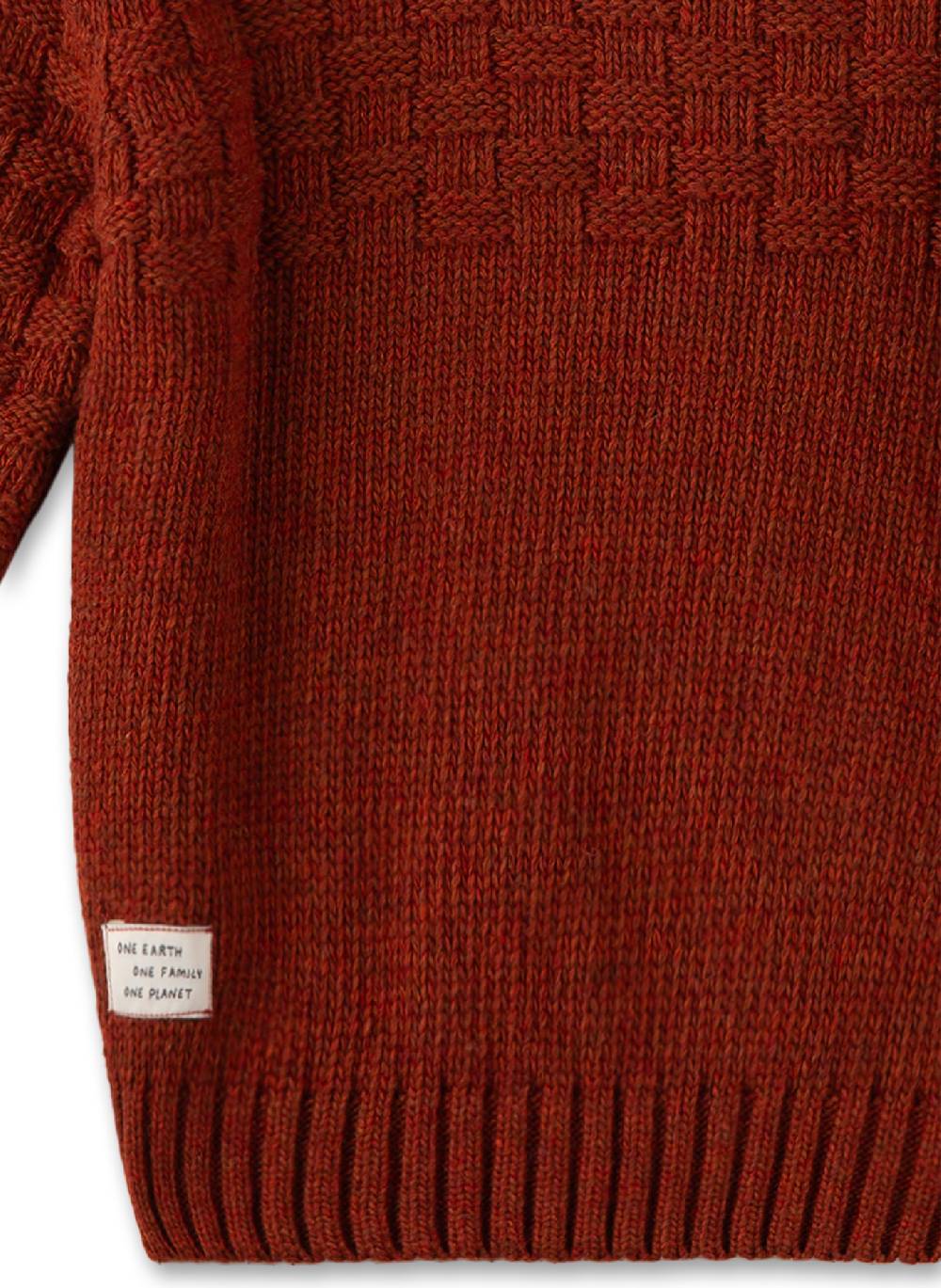 Sanetta Strick-Pullover Rot Letzter Tag