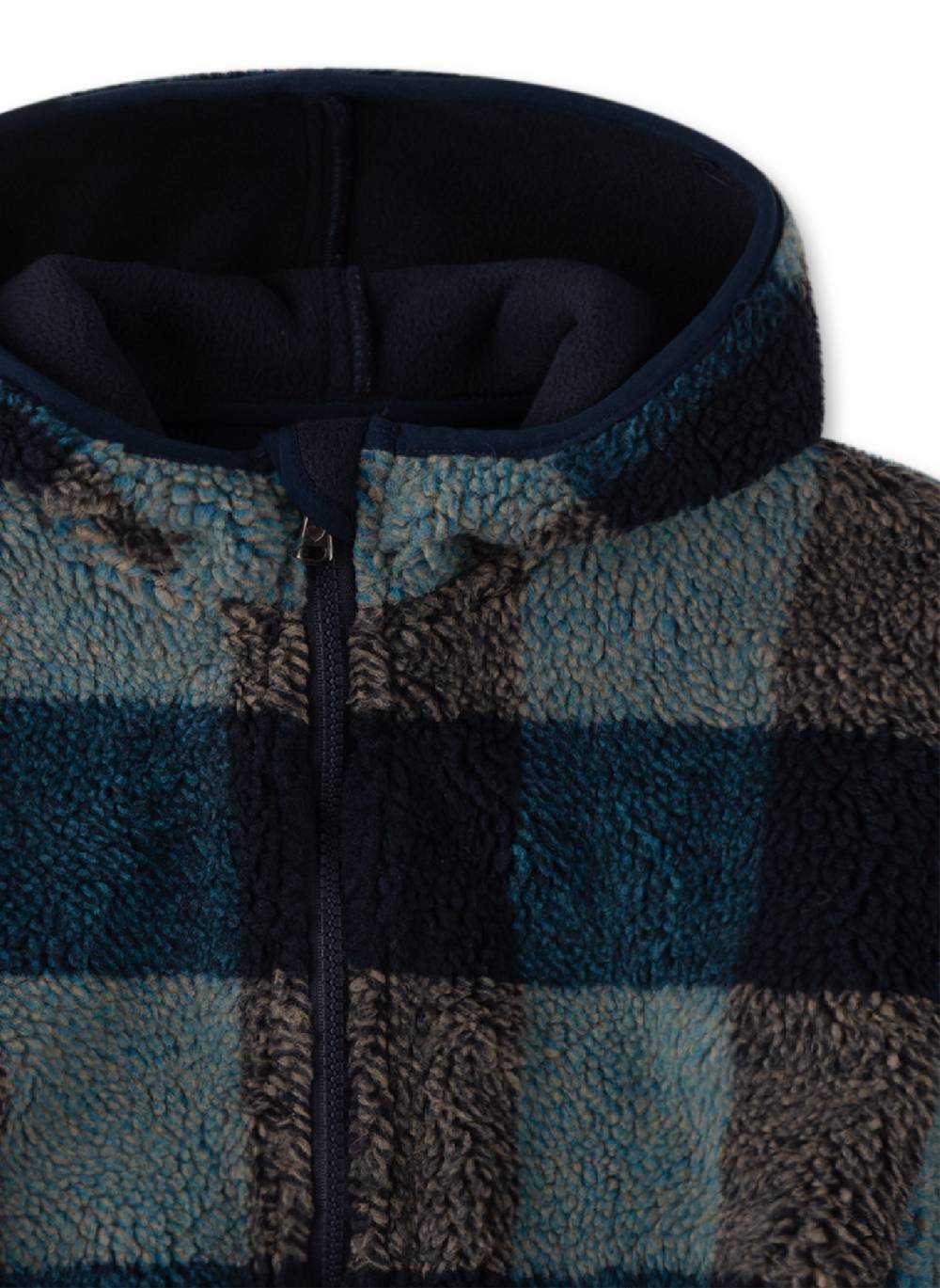 Sanetta Jungen-Jacke Blau aus Teddyplüsch Bis zu 65% Rabatt
