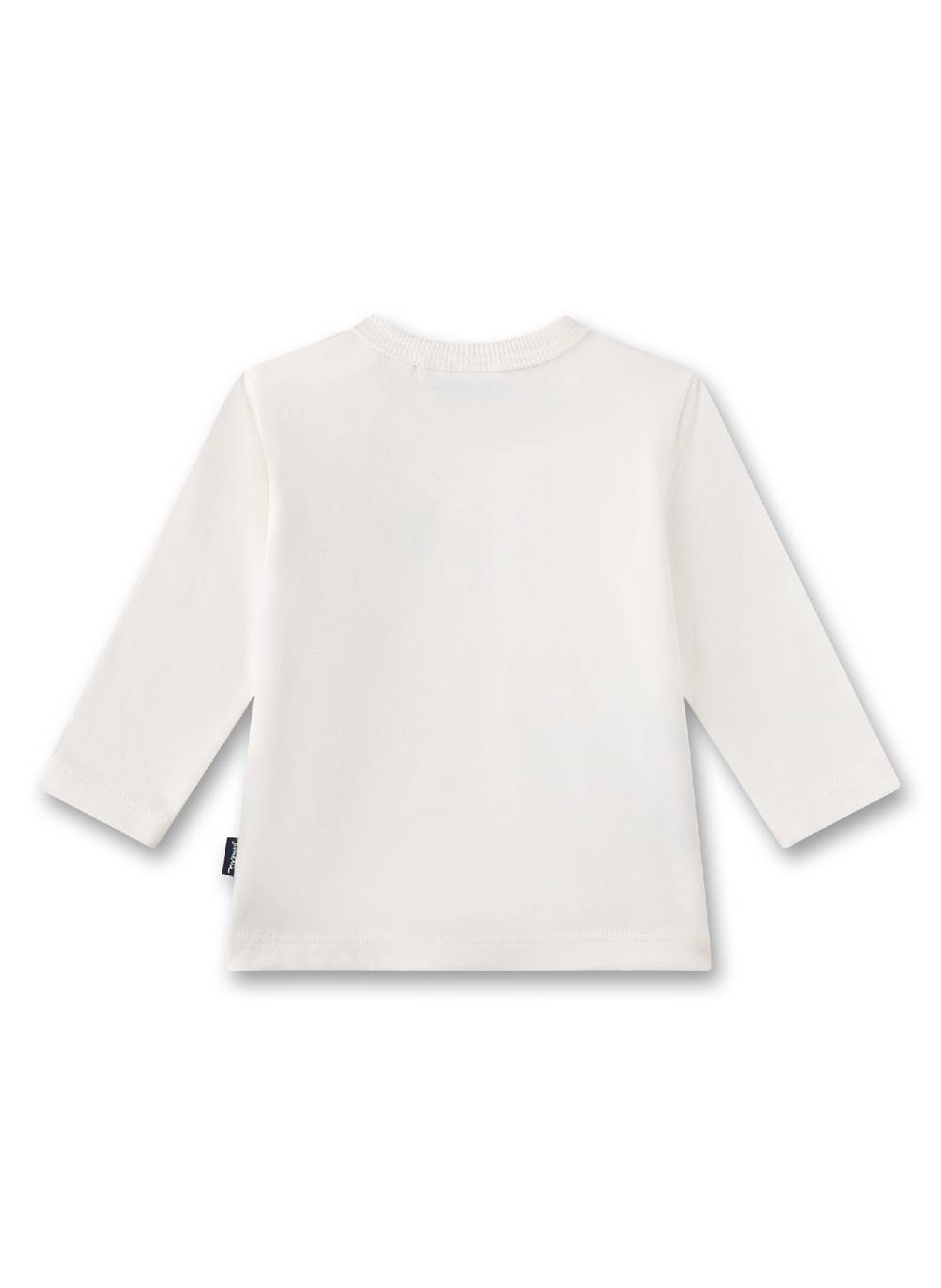Sanetta Jungen-Langarmshirt Off-White Sonderangebot der Fabrik