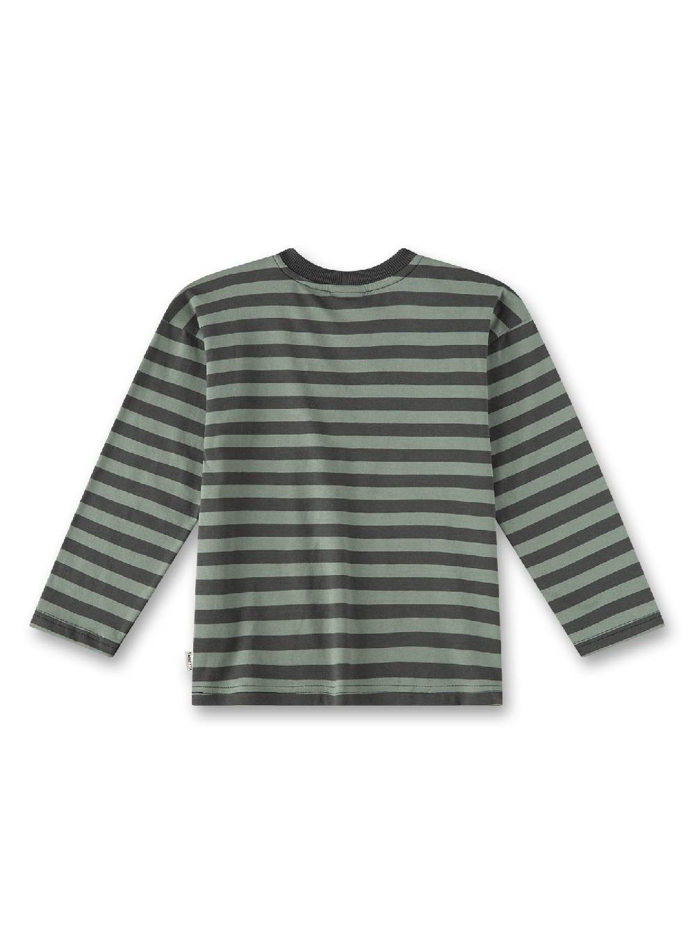 Sanetta Jungen-Langarmshirt Grün Bis zu 55% Rabatt