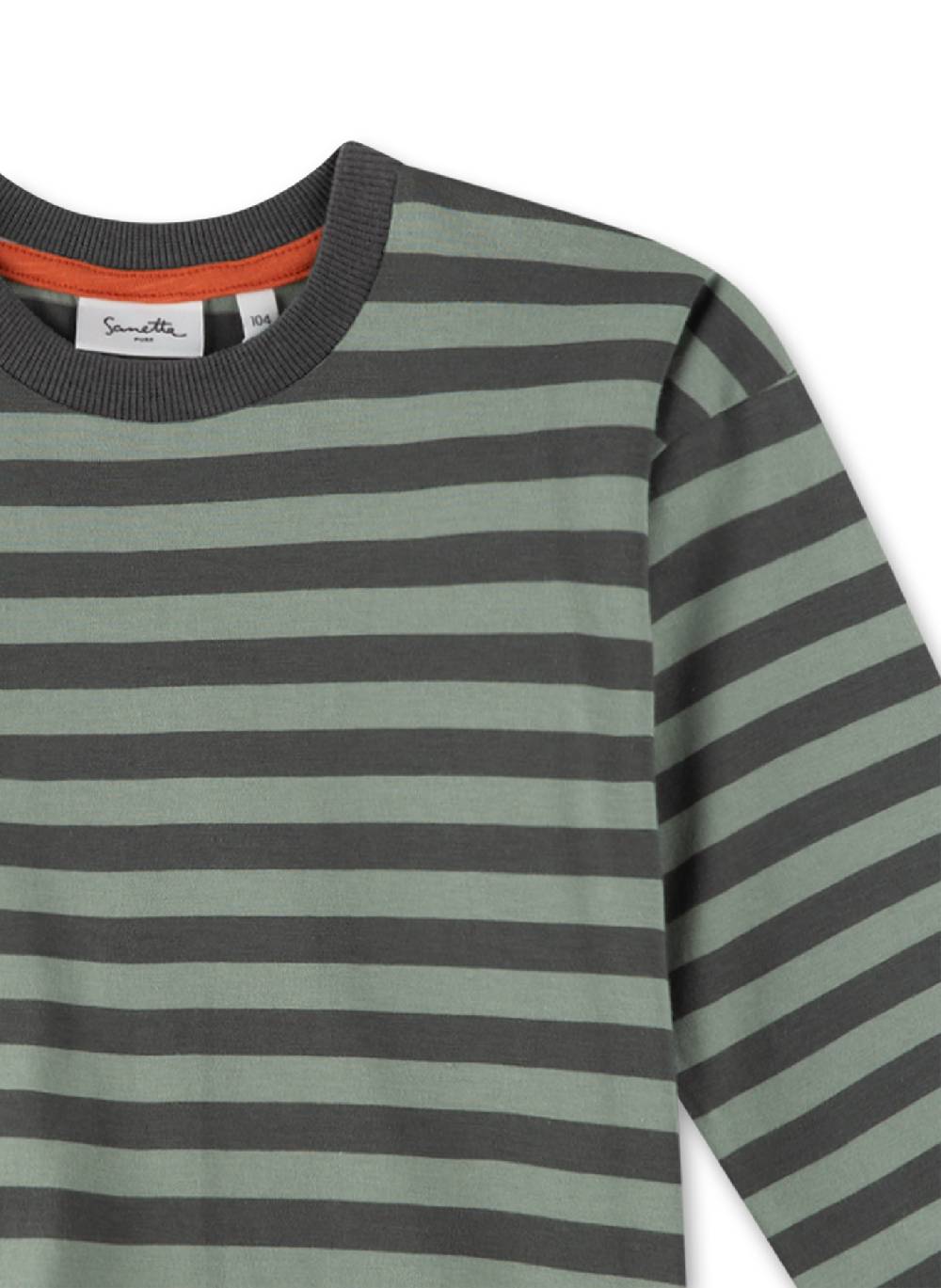 Sanetta Jungen-Langarmshirt Grün Bis zu 55% Rabatt