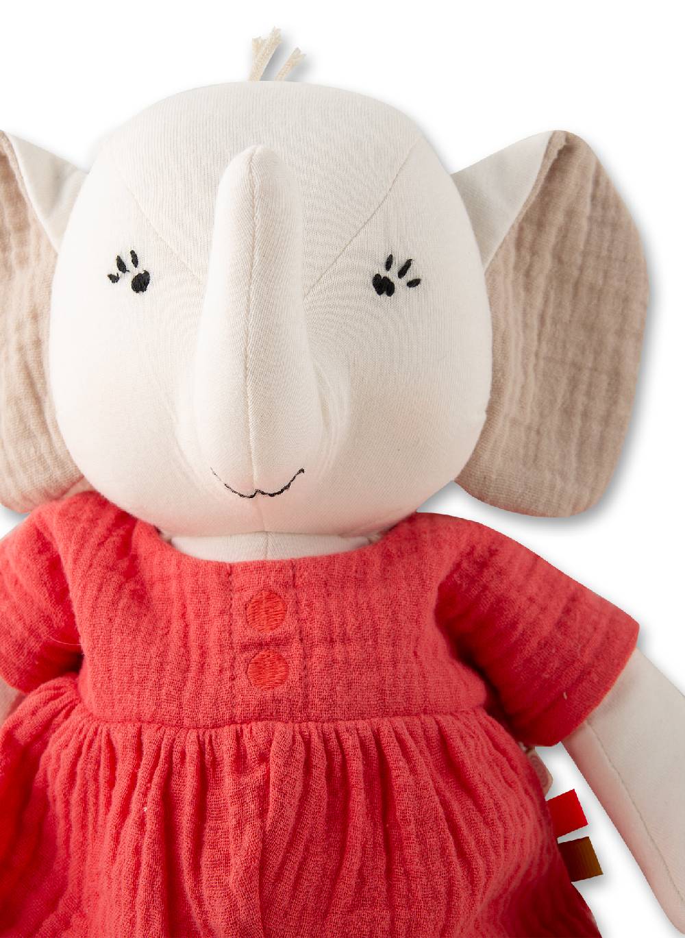 Sanetta Kuscheltier Elefant Rot Sonderangebot