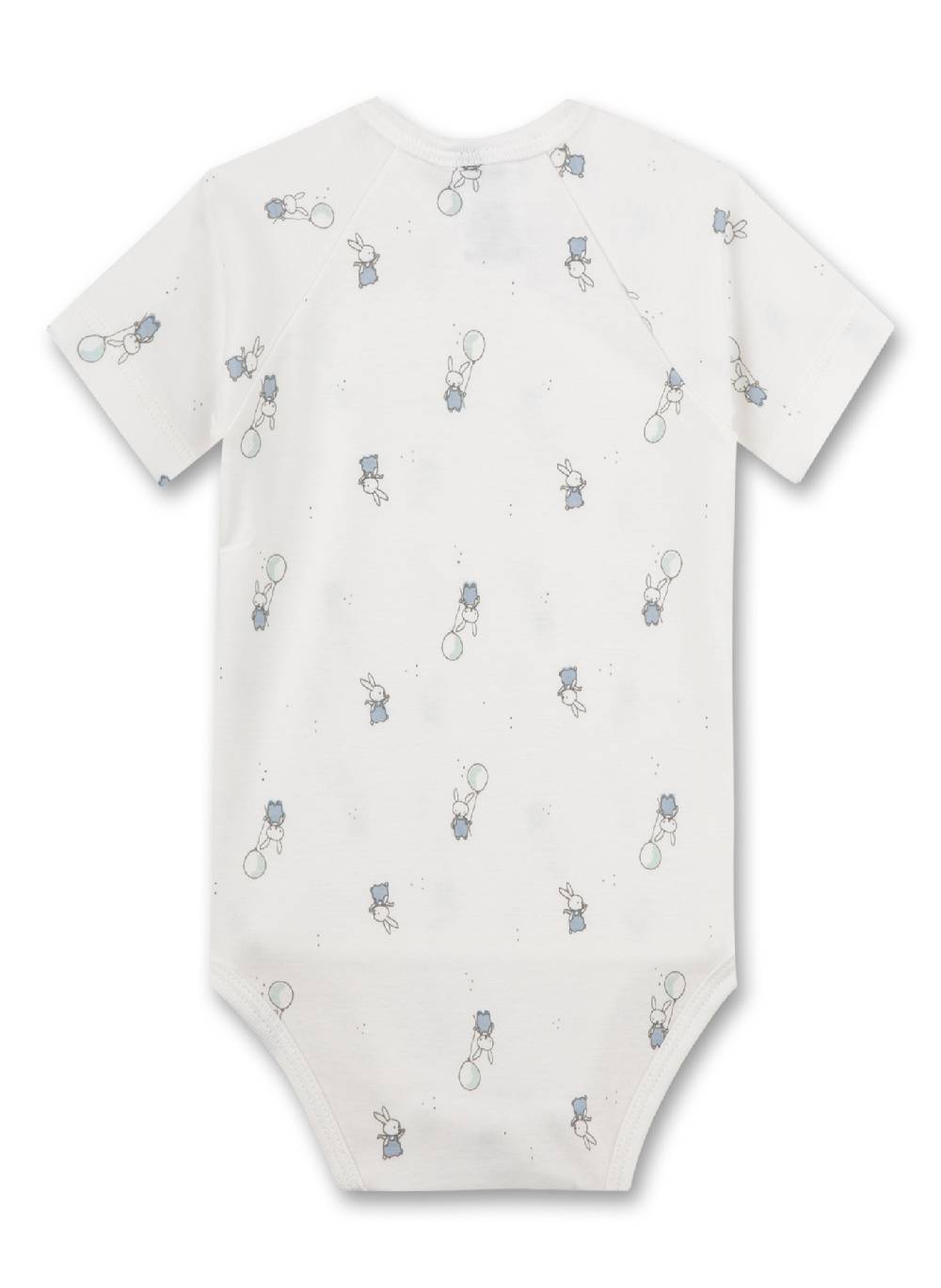Sanetta Wickelbody kurzarm Off-White Valentinstagsangebot