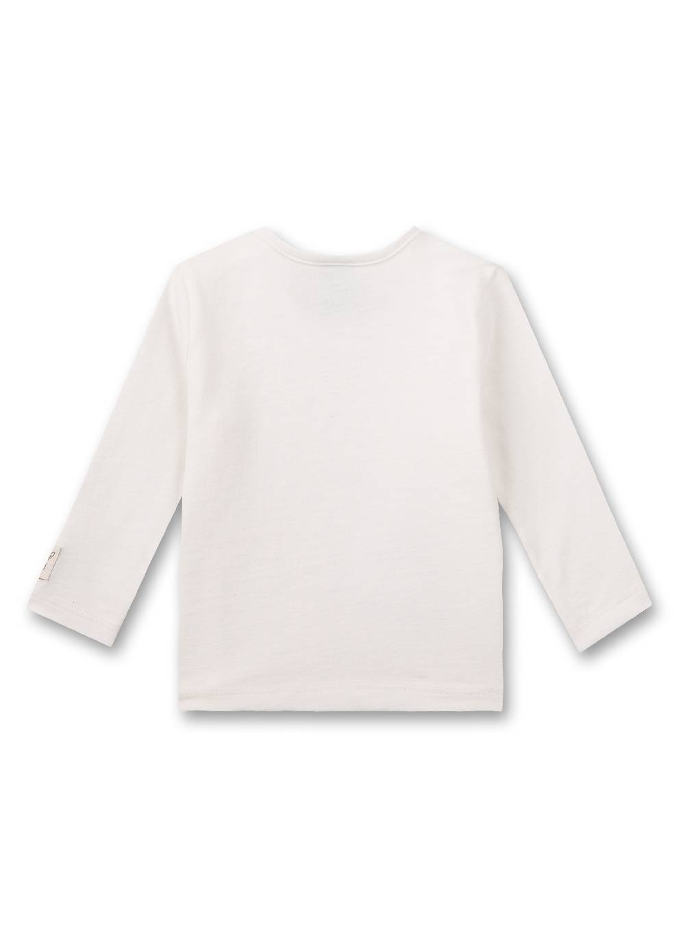 Sanetta Unisex-Langarmshirt Beige Lagerräumung