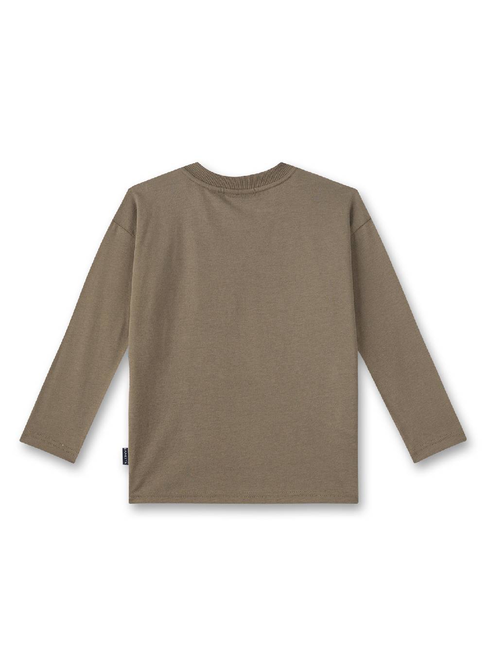Sanetta Jungen-Langarmshirt Khaki Bis zu 50% Rabatt