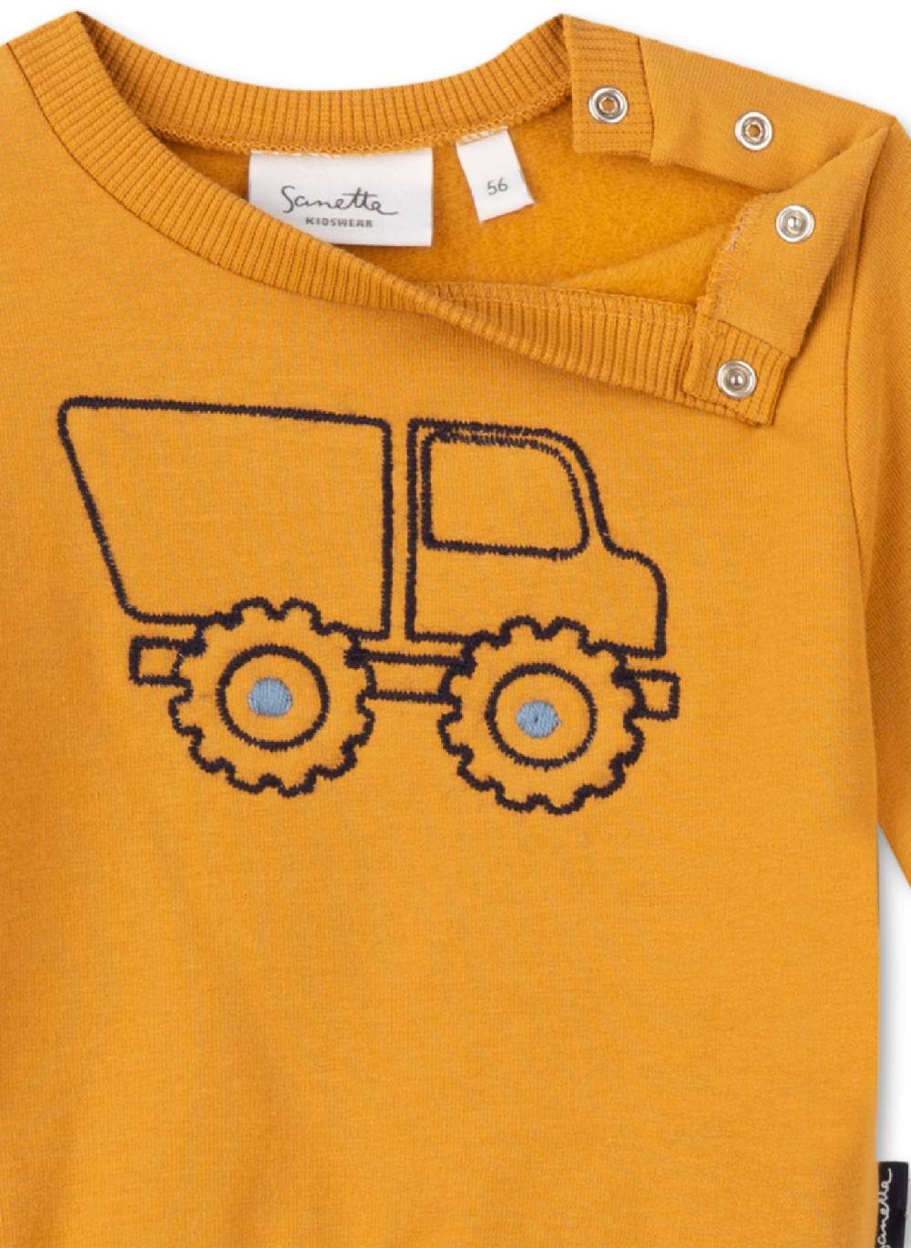 Sanetta Jungen-Sweatshirt Gelb Im Verkauf
