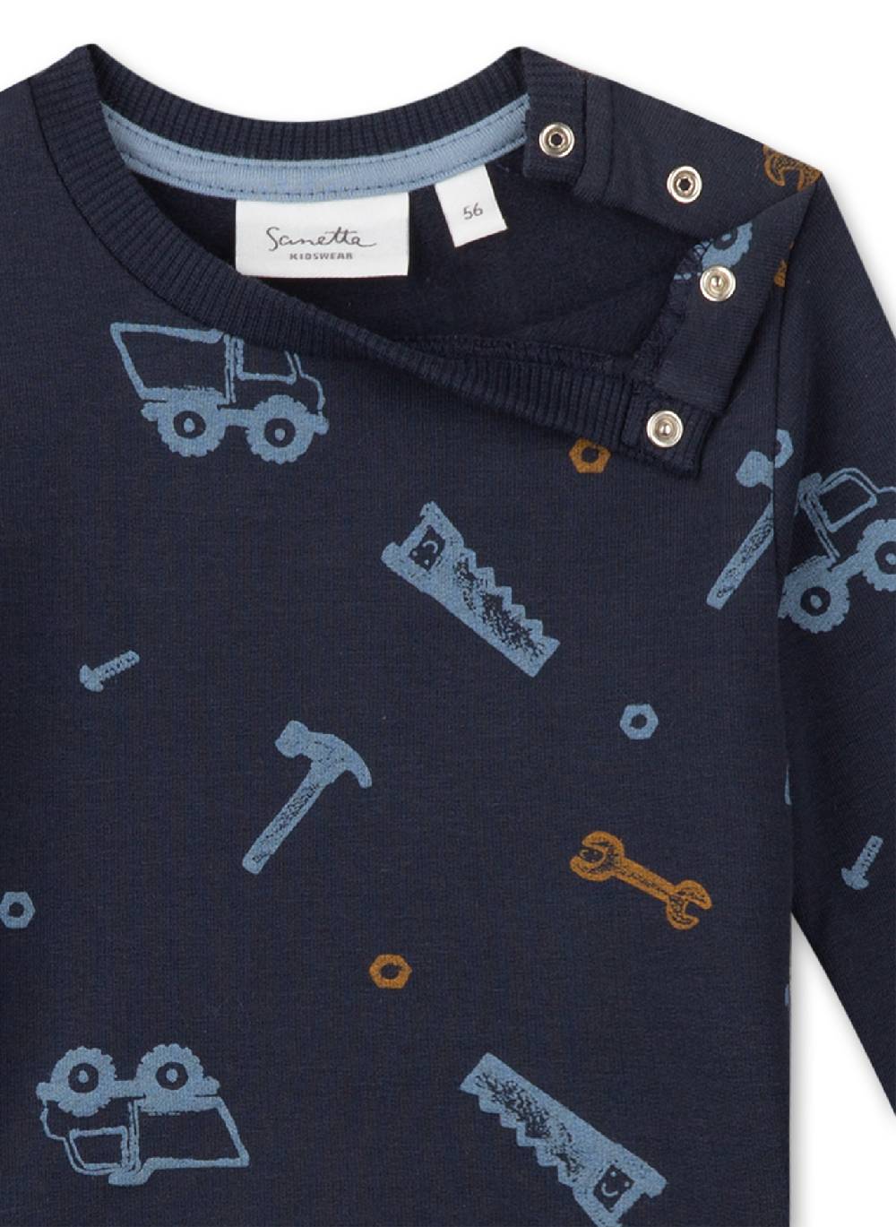 Sanetta Jungen-Sweatshirt Dunkelblau Angebote