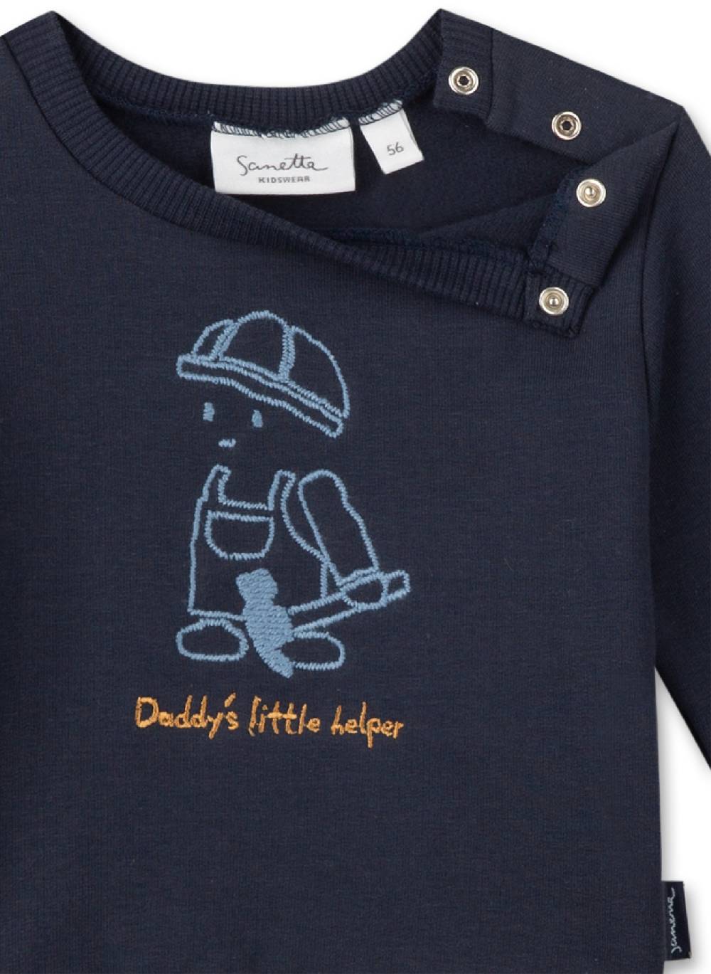 Sanetta Jungen-Sweatshirt Dunkelblau Hotsell