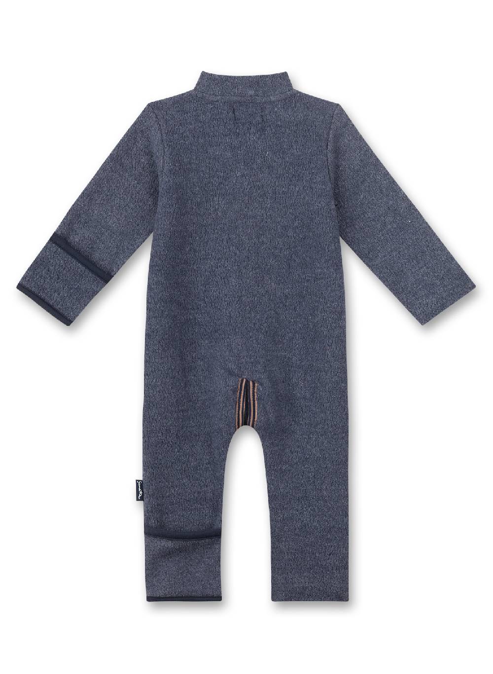 Sanetta Unisex-Fleeceoverall Blau aus recyceltem Polyester Bestseller