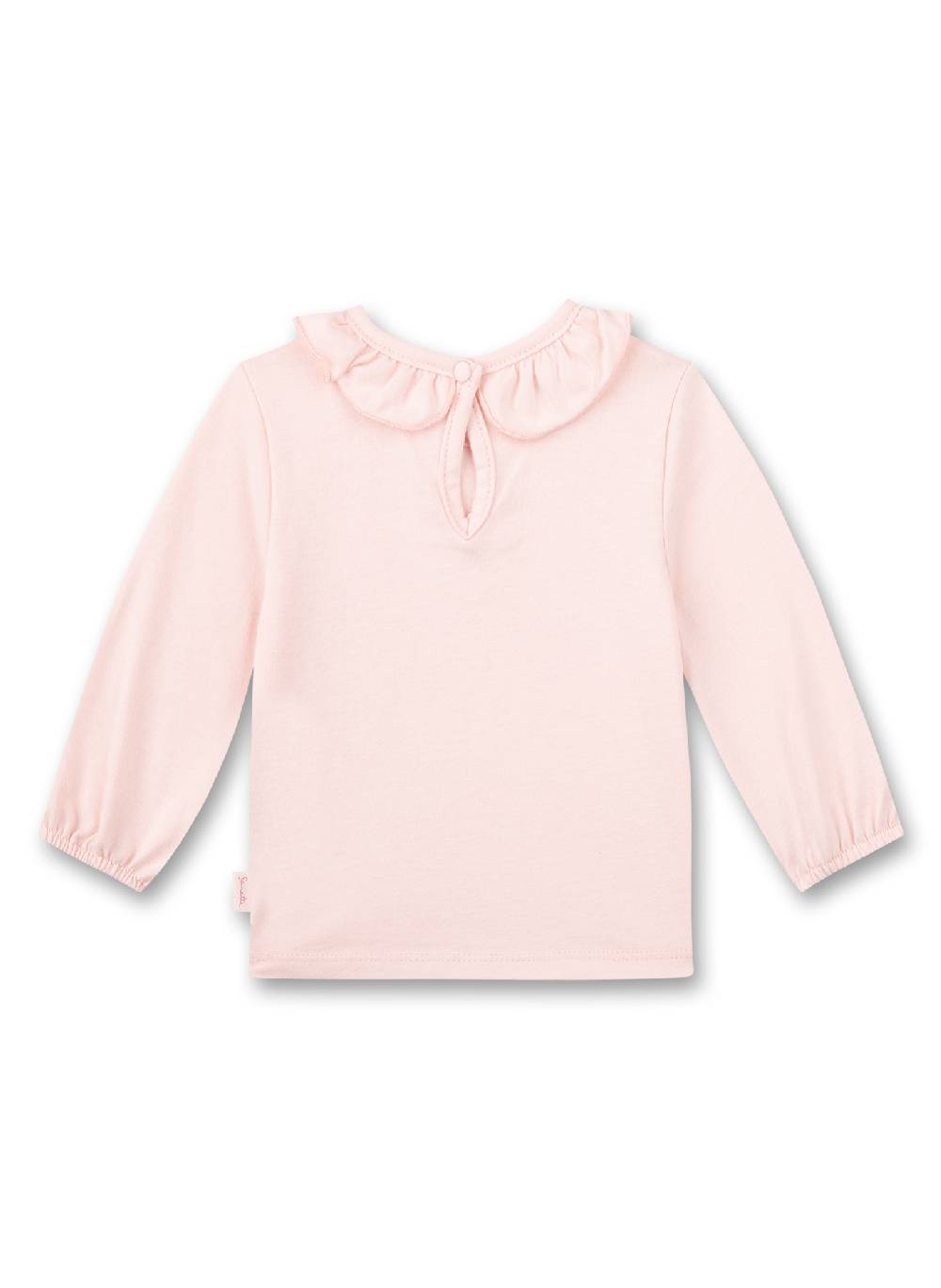 Sanetta Mädchen-Shirt langarm Rosa mit Kragen Tägliche Deals