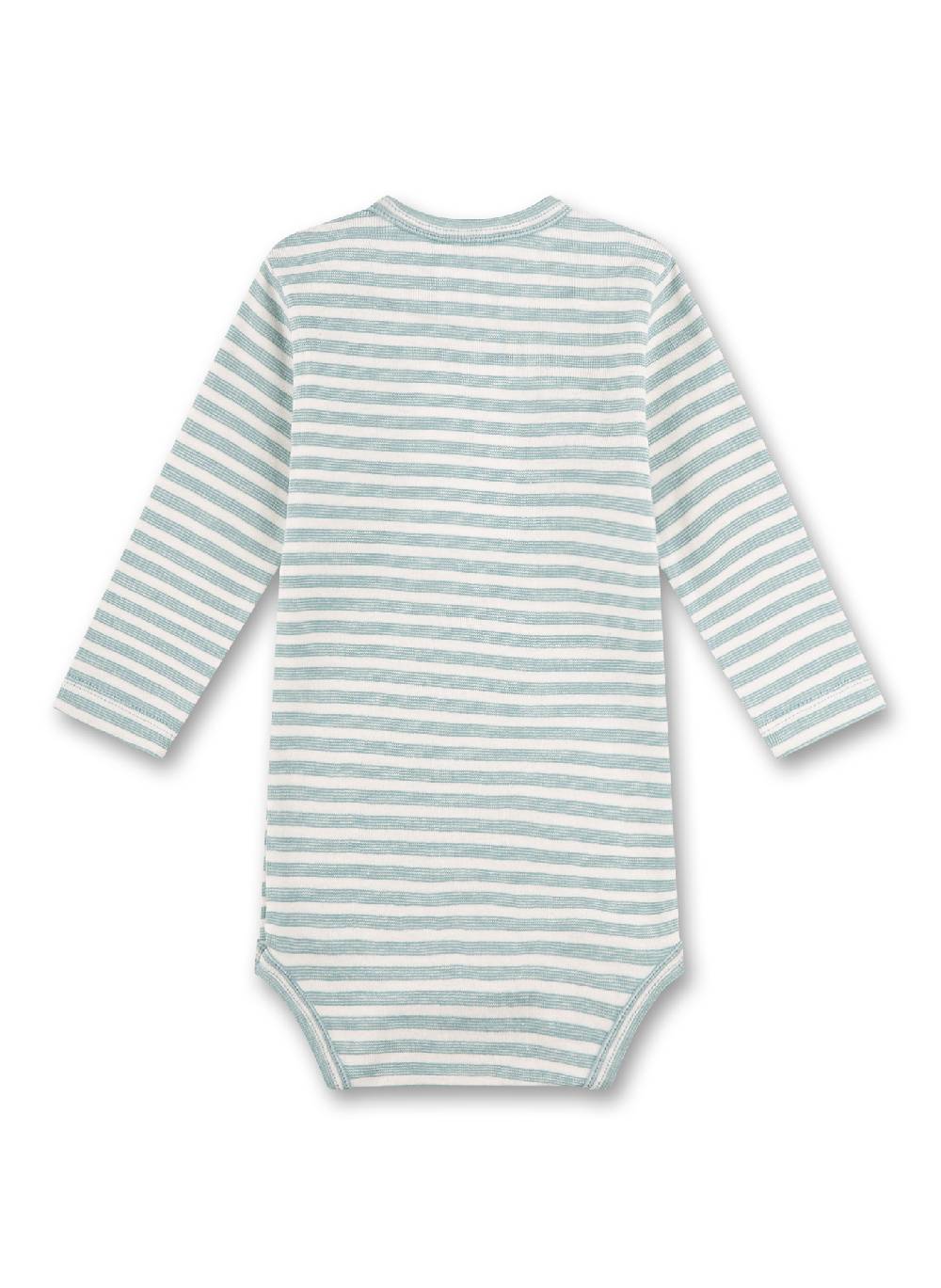 Sanetta Baby-Body langarm Blau Bis zu 55% Rabatt
