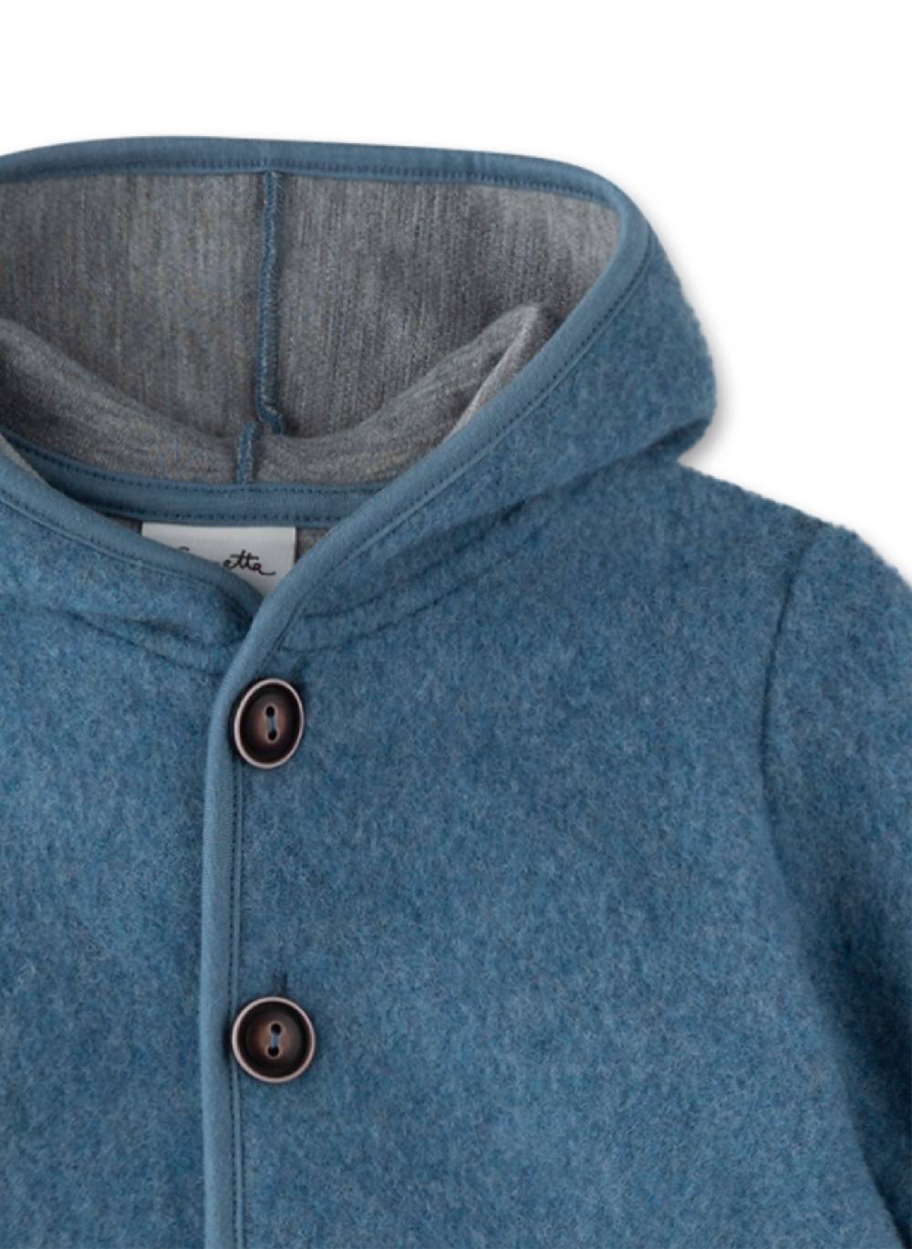 Sanetta Outdoor-Overall aus Wolle Blau Super Rabatt