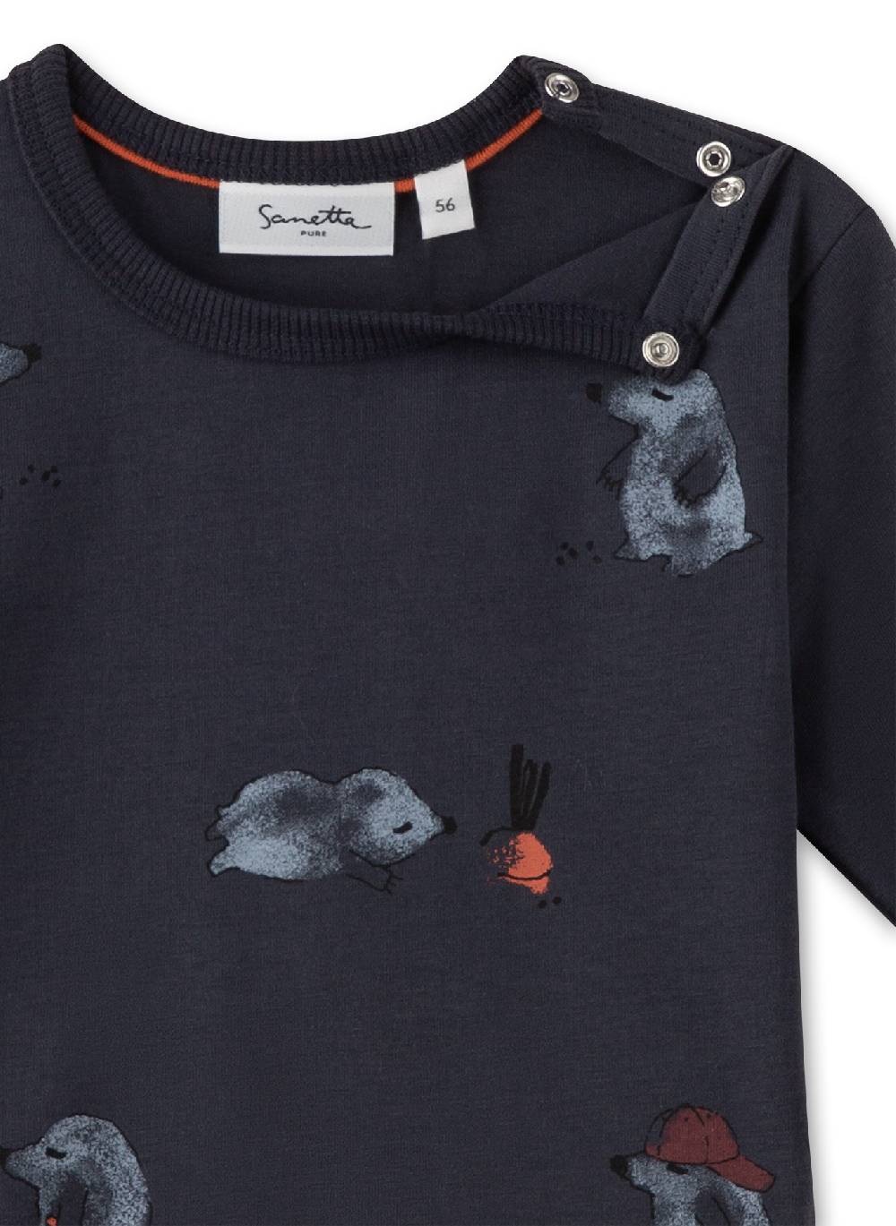 Sanetta Jungen-Langarmshirt Blau Riesige Rabatte