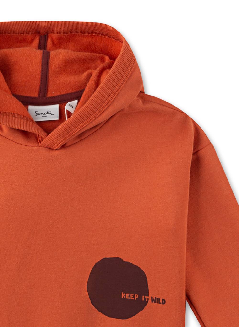 Sanetta Jungen-Sweatshirt Orange 50% Rabatt mit kostenlosem Versand