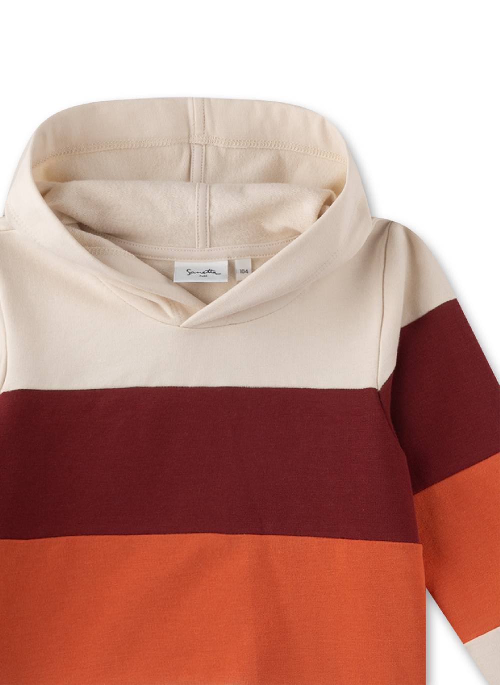 Sanetta Jungen-Sweatshirt Beige mit Kapuze Clearance-Verkauf