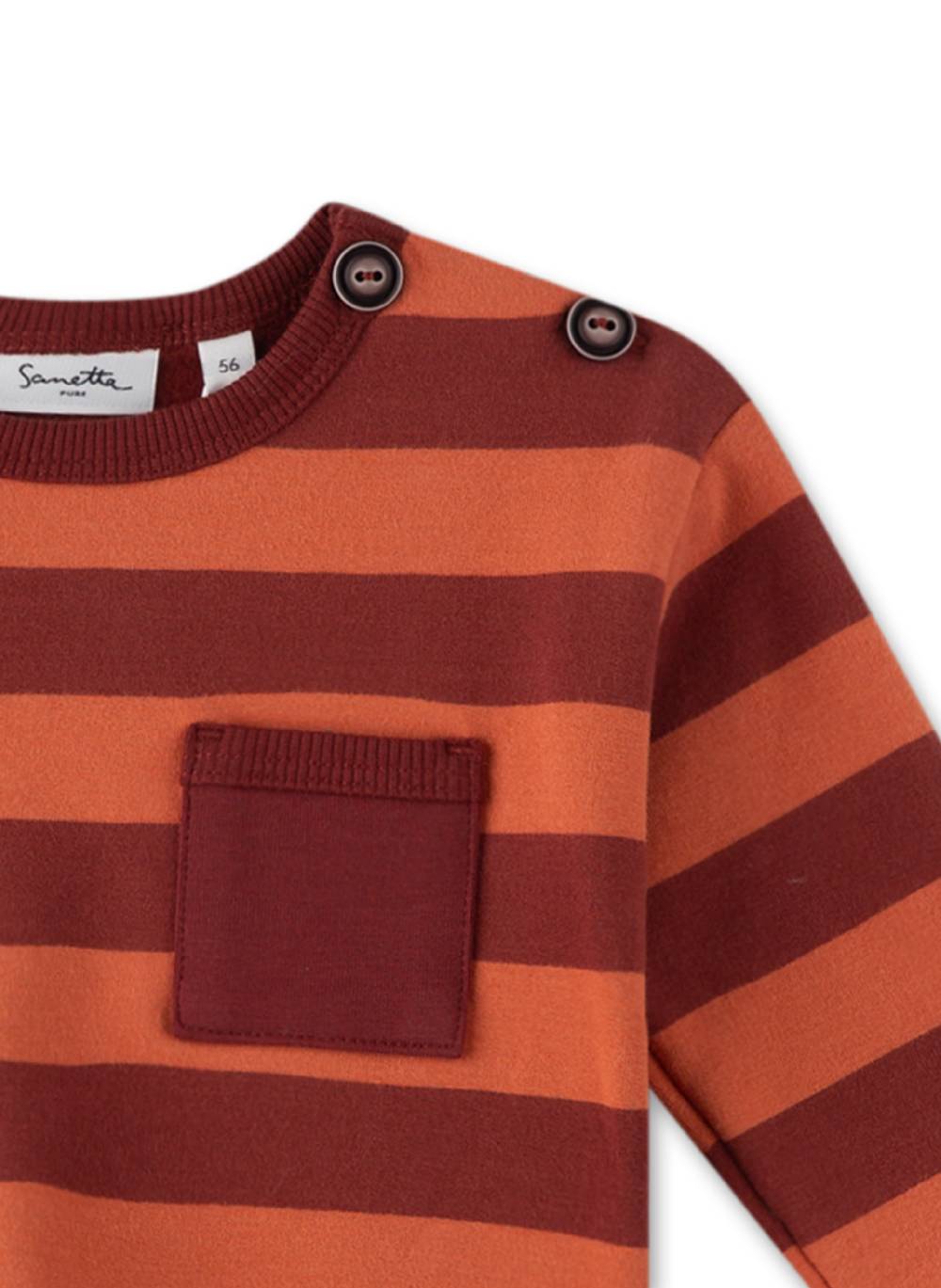 Sanetta Jungen-Sweatshirt Rot Fabrikladen