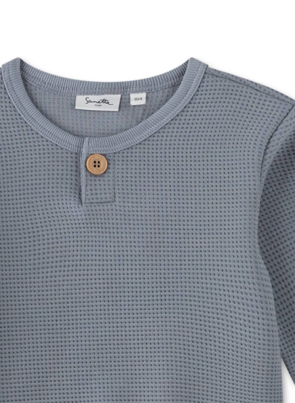 Sanetta Jungen-Langarmshirt Grau Begrenzt auf 3 Tage