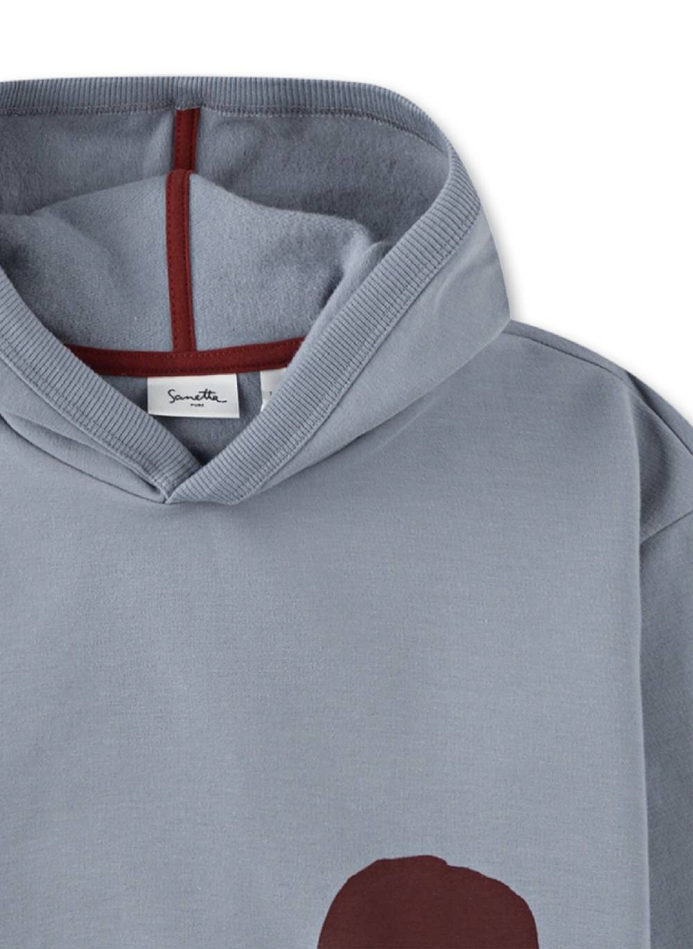 Sanetta Jungen-Sweatshirt Grau mit Kapuze Black Friday Preise