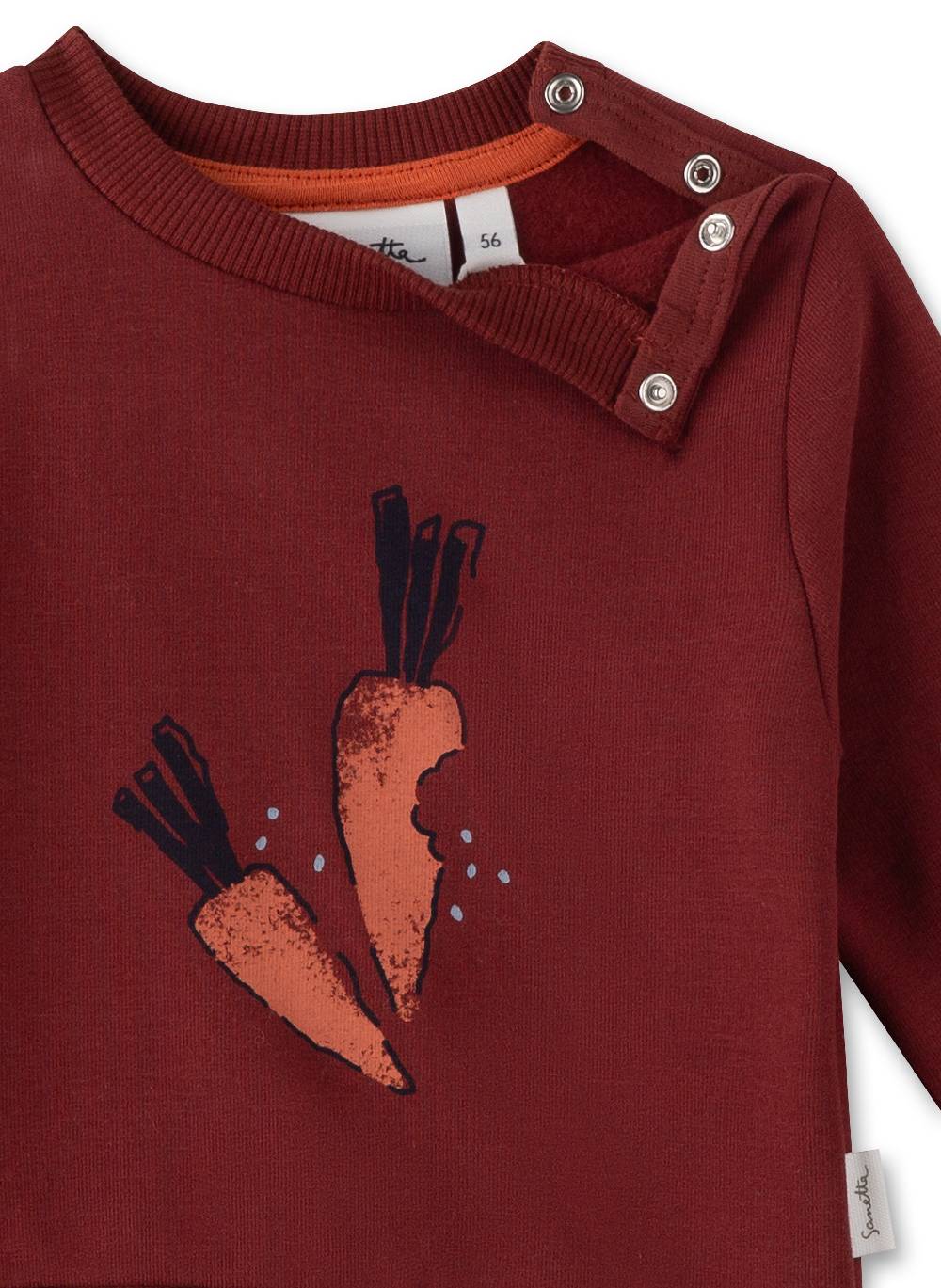 Sanetta Jungen-Sweatshirt Rot 50% Rabatt für begrenzte Zeit