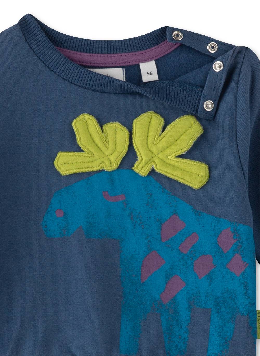 Sanetta Jungen-Sweatshirt Blau Fabrik Onlineshop