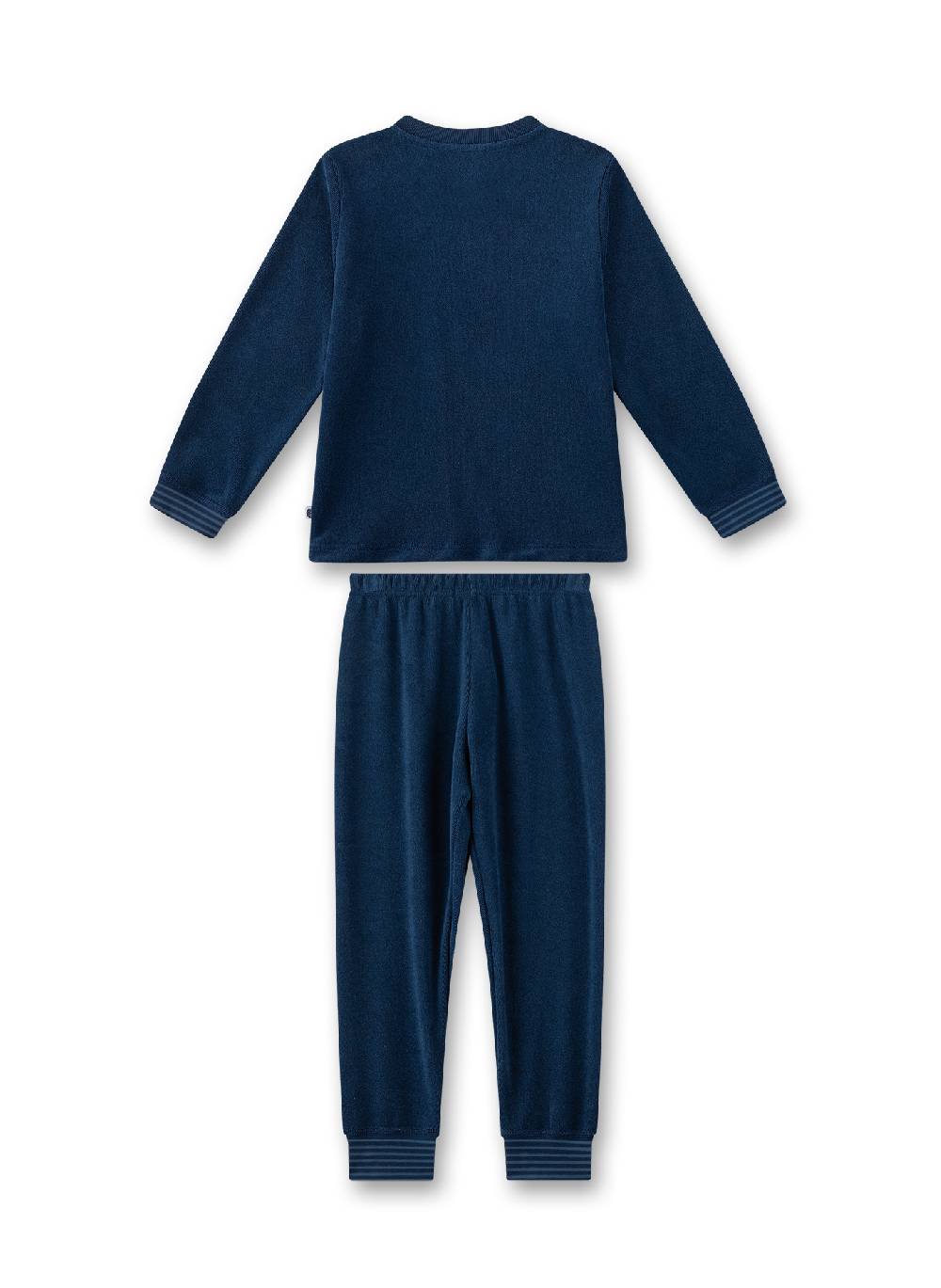 Sanetta Jungen-Schlafanzug Blau aus Frottee Günstig kaufen