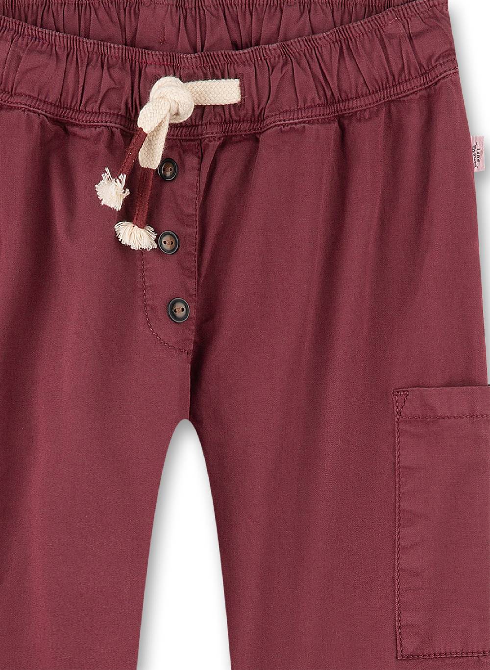 Sanetta Mädchen-Hose Weinrot Black Friday