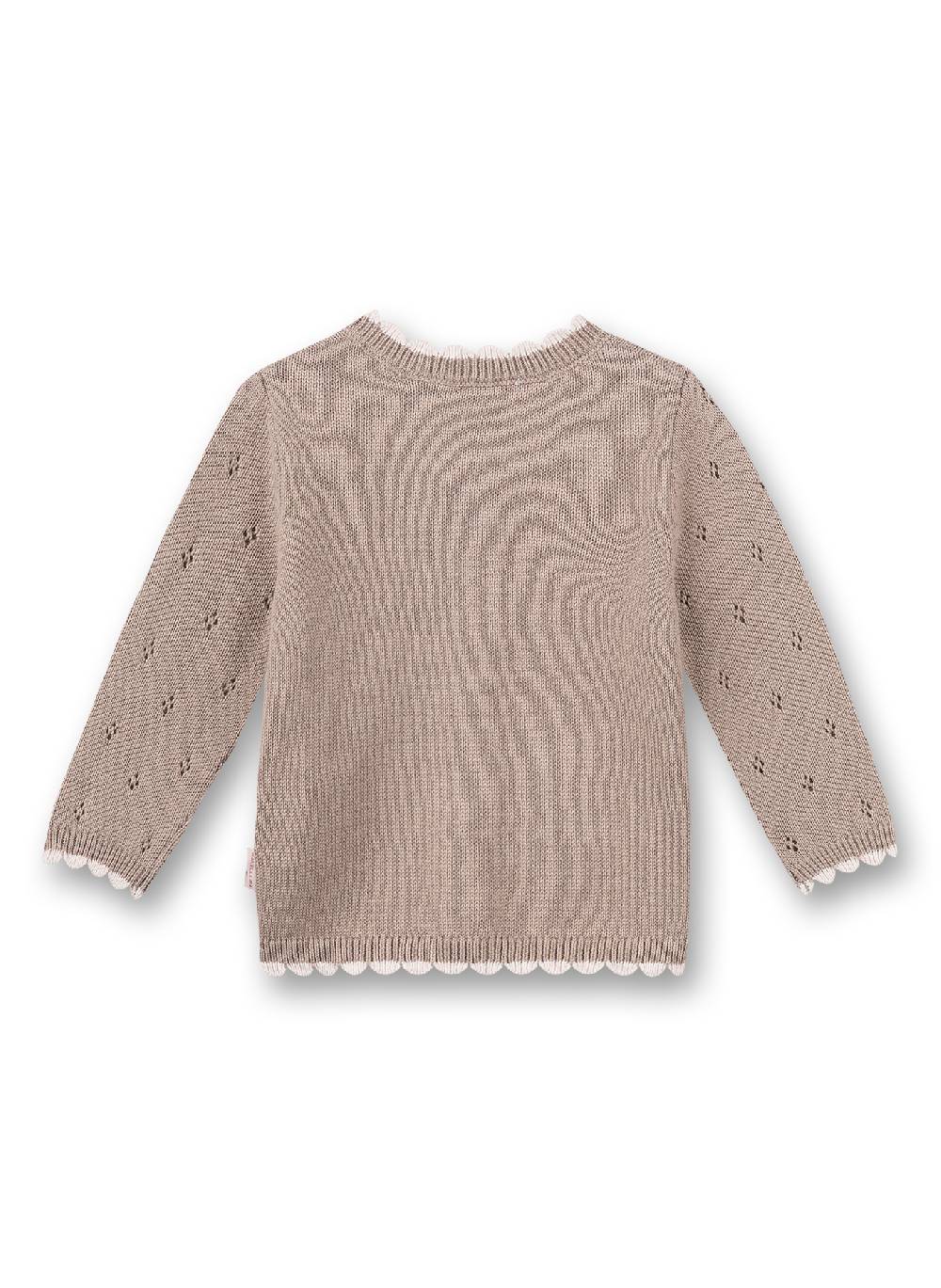 Sanetta Mädchen-Cardigan Braun Lovely Teddy Cyber Monday