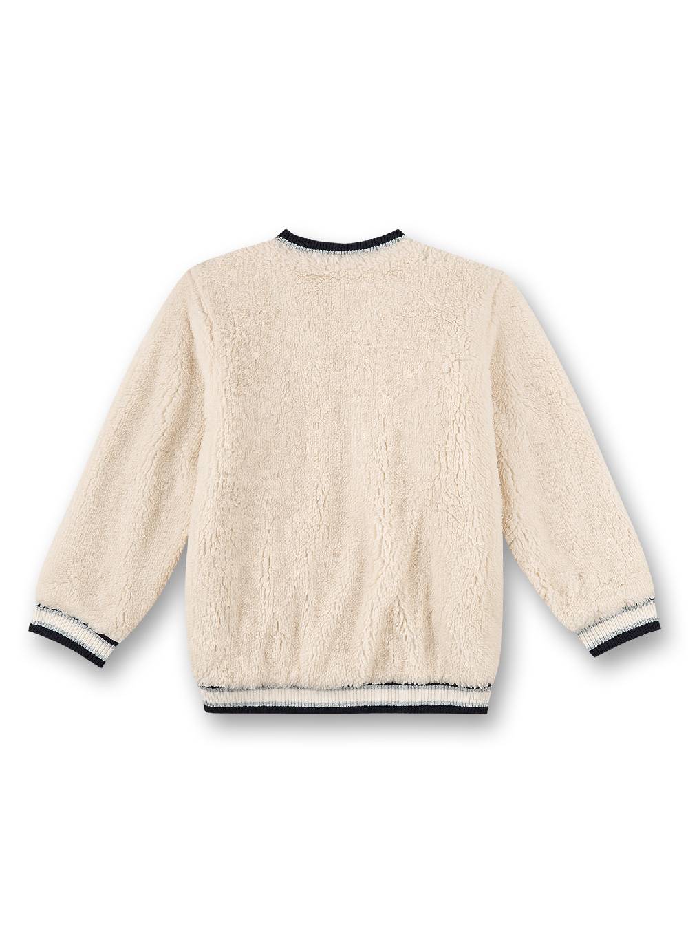 Sanetta Mädchen-Jacke Off-White Teddy-Fleece Weihnachtsangebot