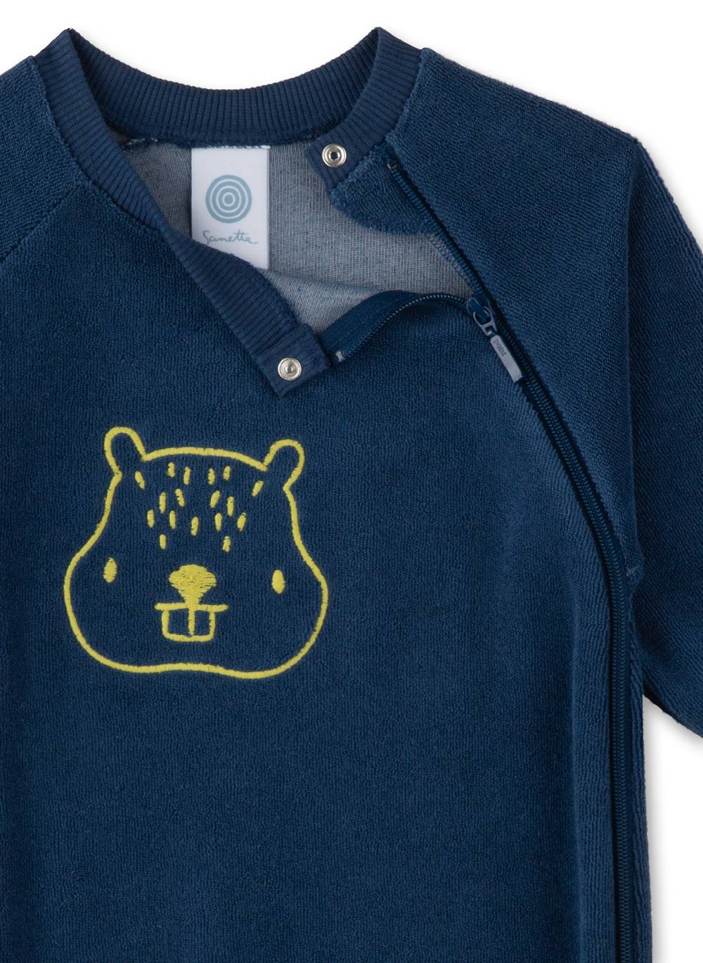 Sanetta Jungen-Strampler Blau Wochenangebot