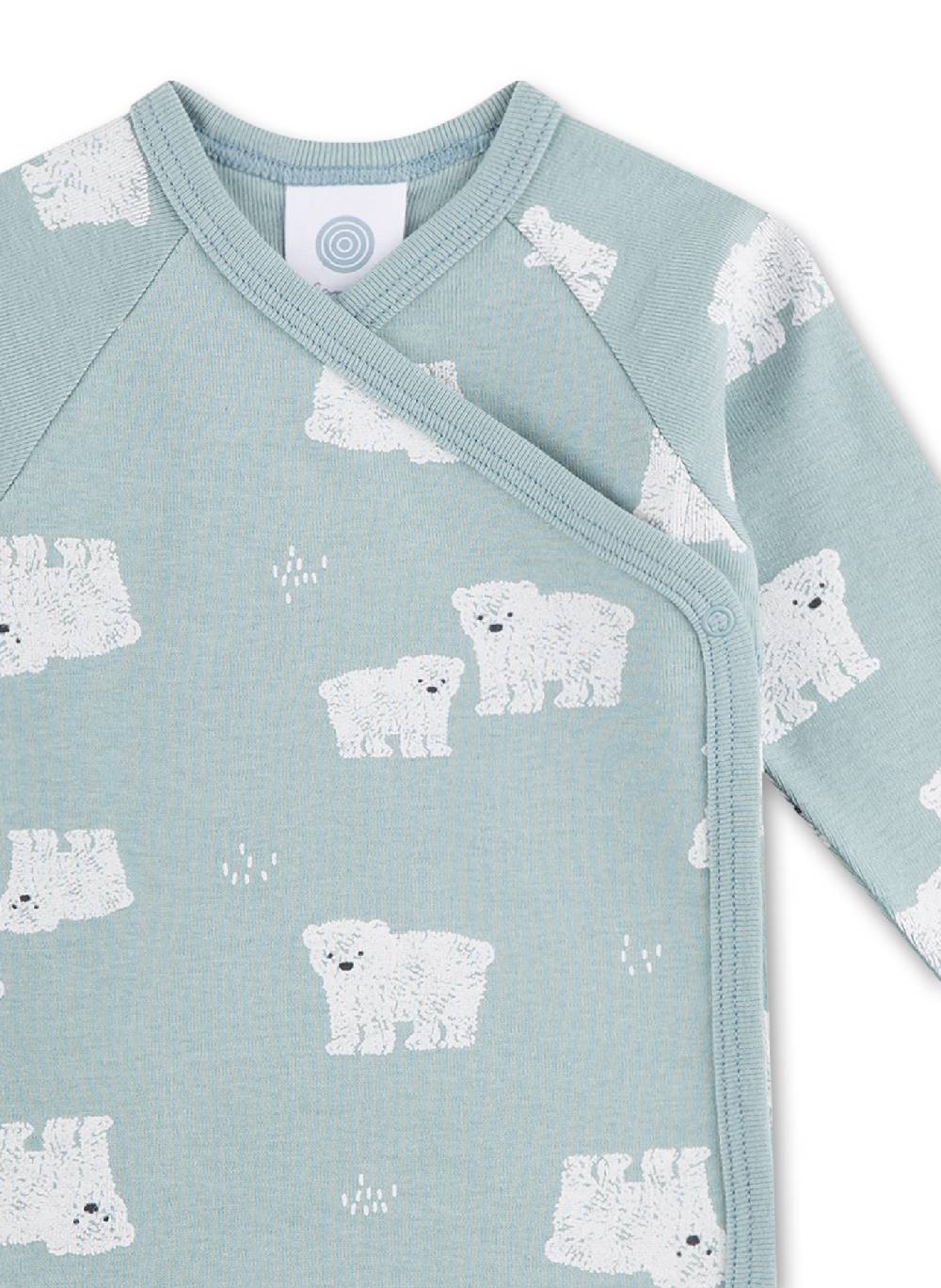 Sanetta Baby-Wickelbody Blau Kostenlose Rückgabe