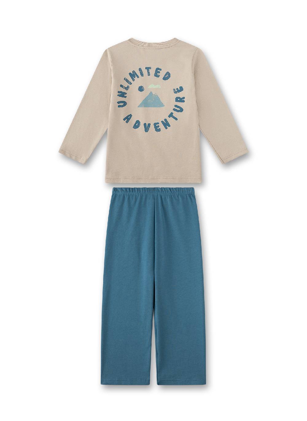 Sanetta Jungen-Schlafanzug Beige Letzter Tag