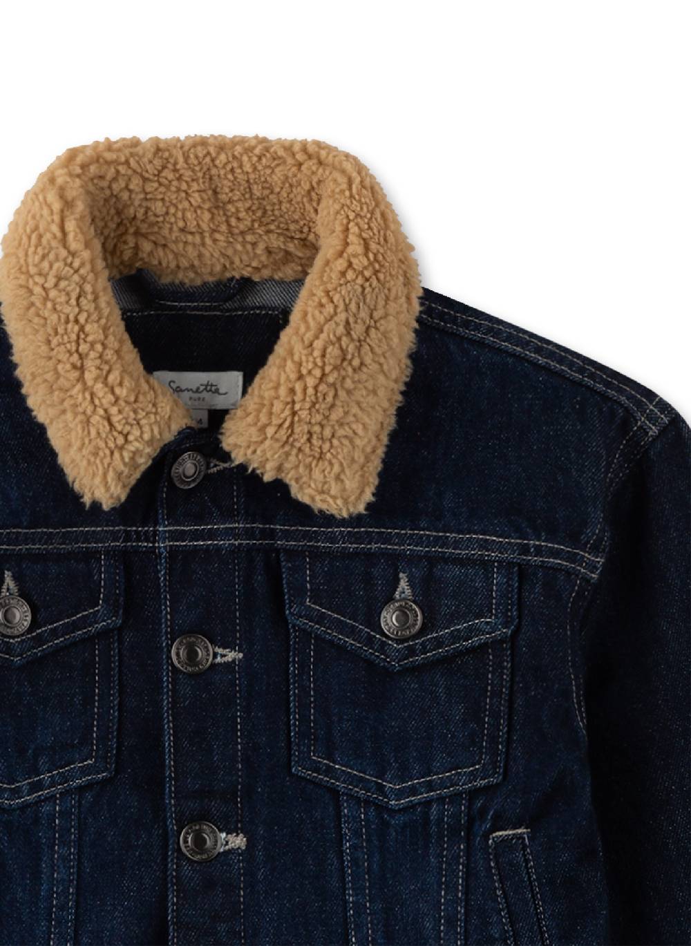 Sanetta Kinder-Jeansjacke Blau Bis zu 65% Rabatt
