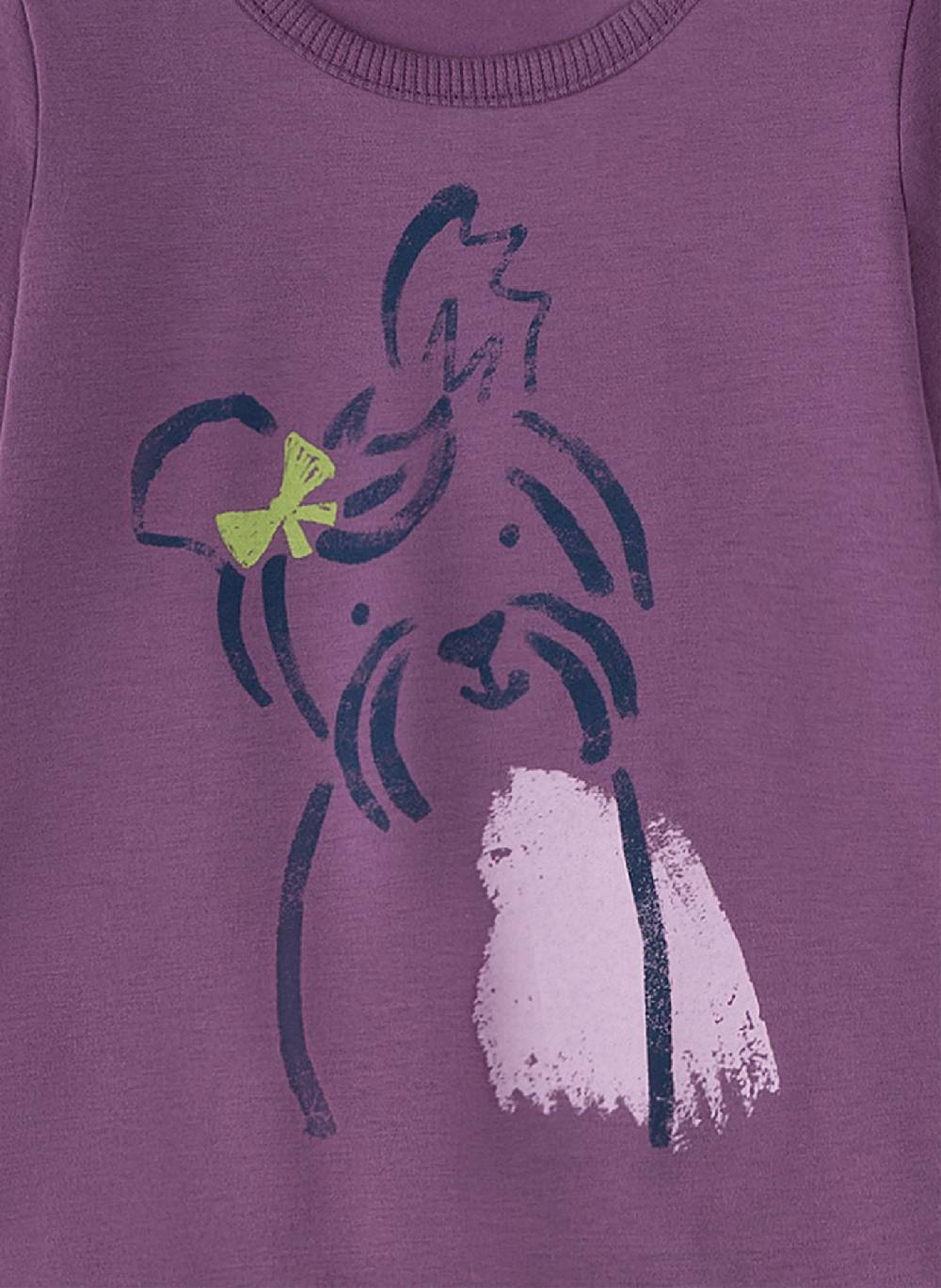 Sanetta Mädchen-Langarmshirt Lila Vierteljährliche Förderung