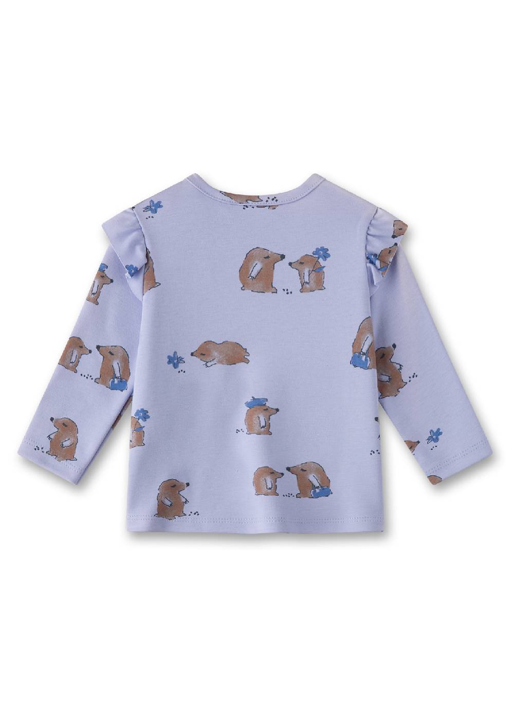 Sanetta Mädchen-Langarmshirt Blau Clearance-Verkauf