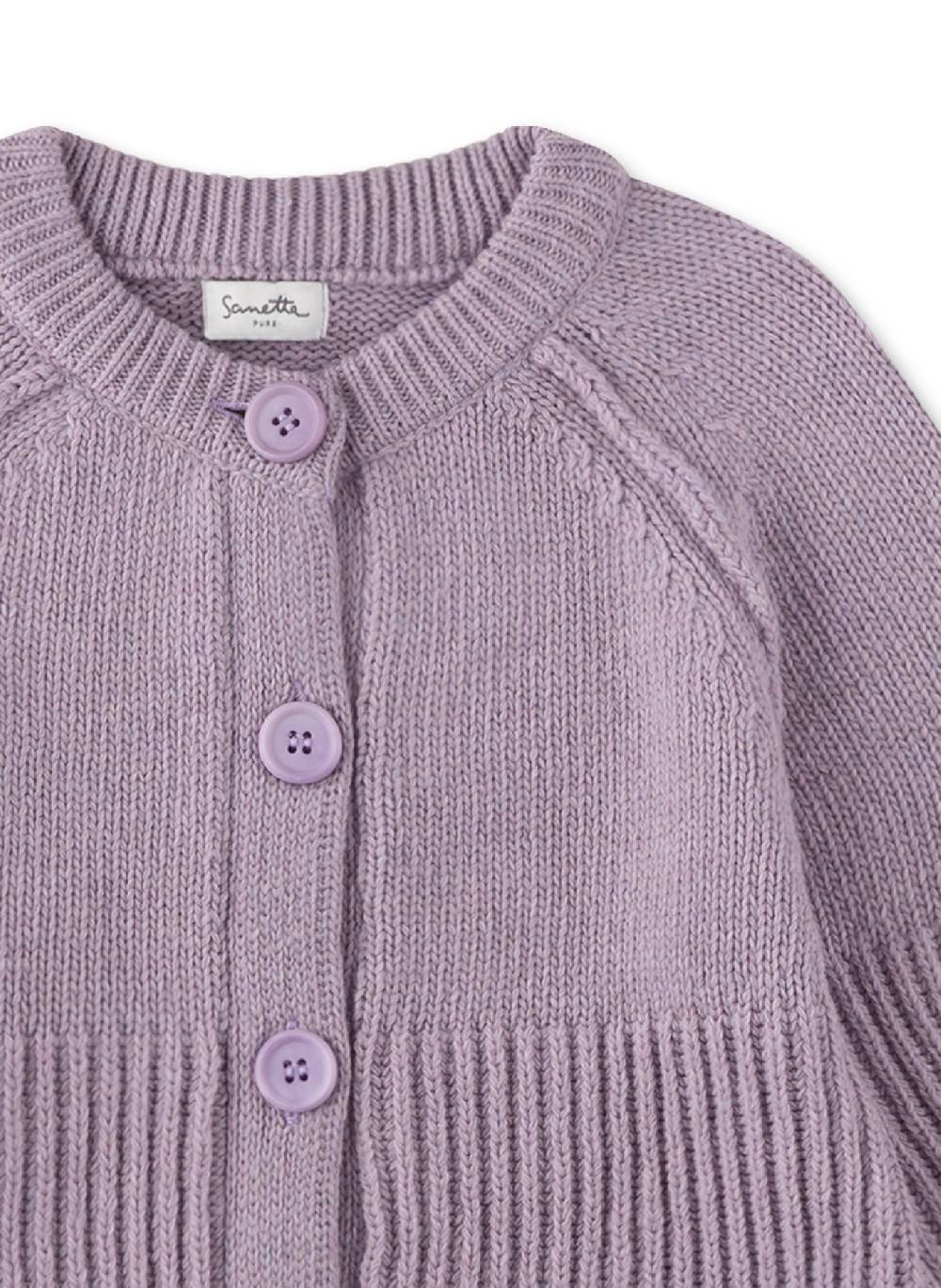 Sanetta Strickjacke Lila Black Friday Preise