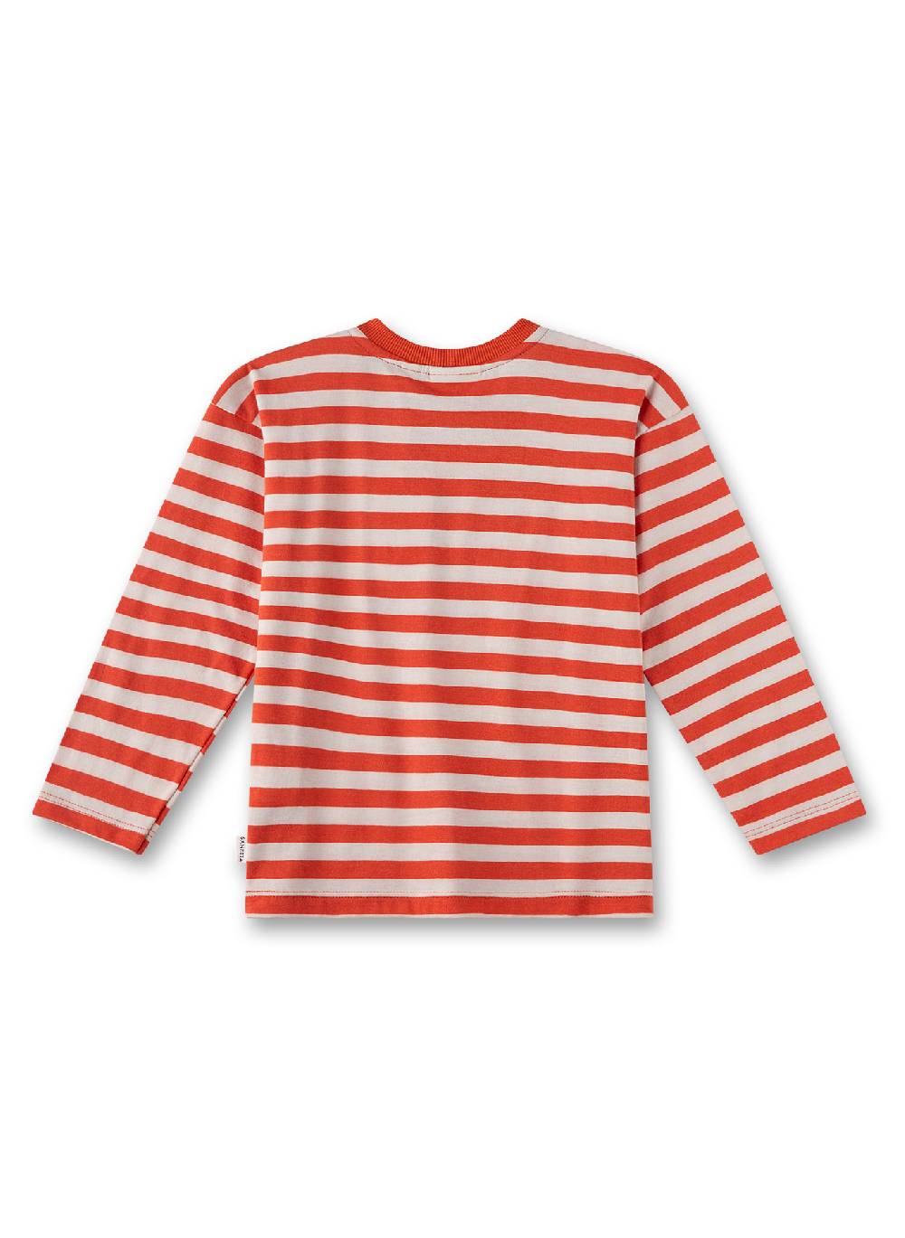 Sanetta Jungen-Langarmshirt Orange Sonderangebot