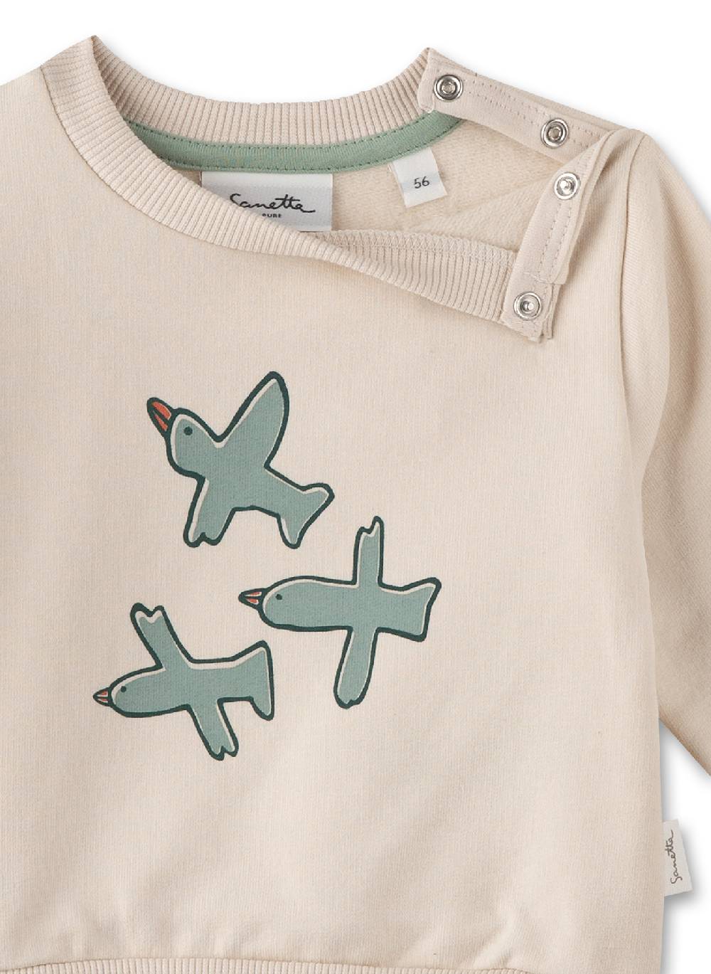 Sanetta Jungen-Sweatshirt Beige Begrenztes Angebot
