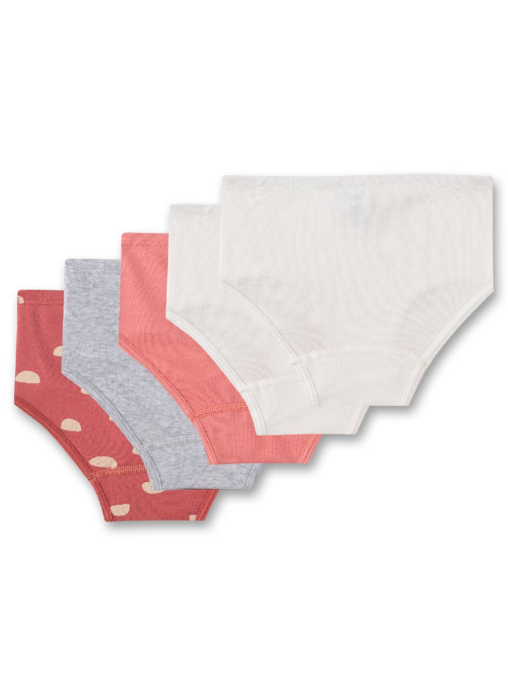 Sanetta Mädchen-Hipslip (5er-Pack) Bunt Weihnachtsangebot