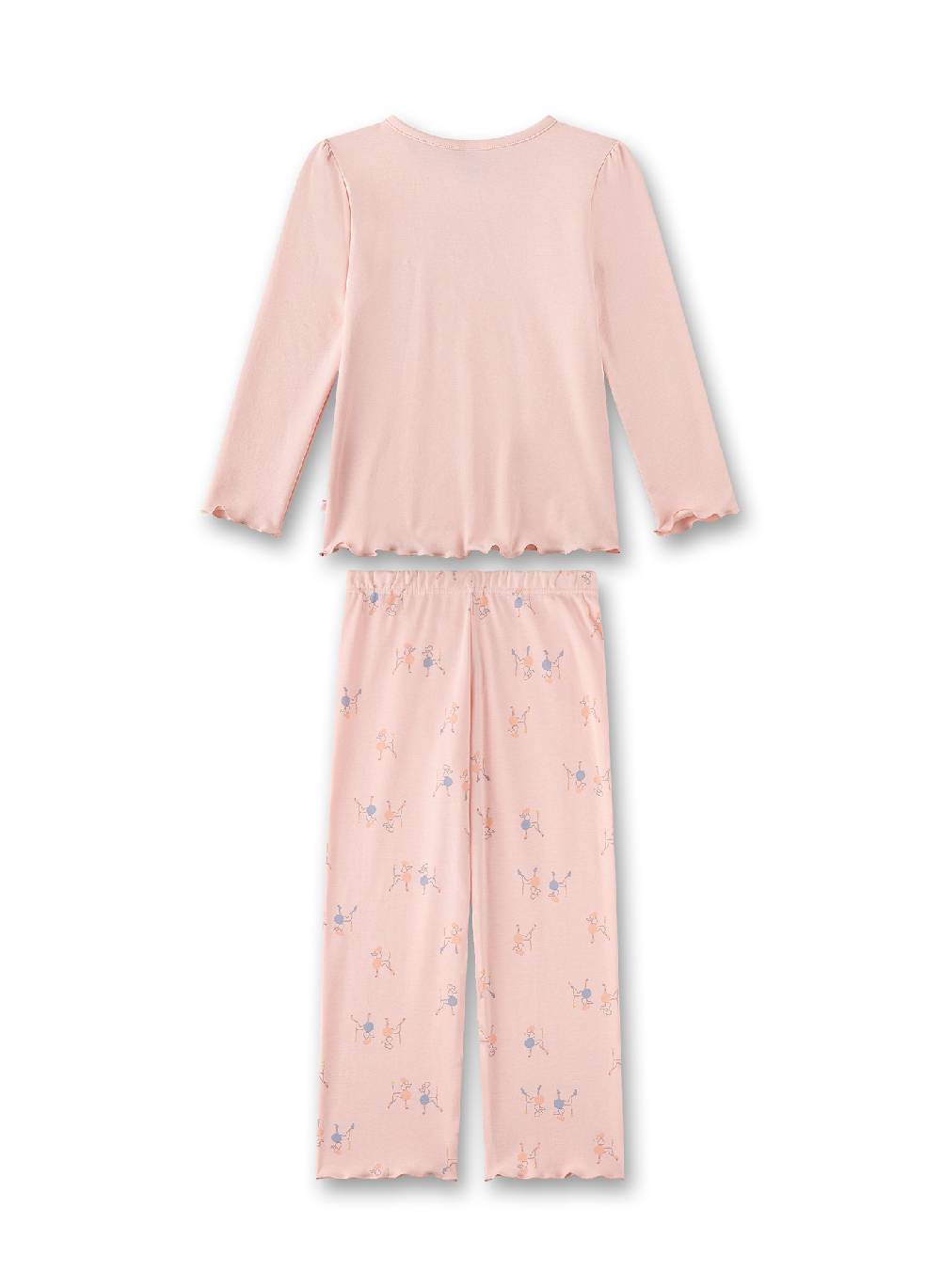 Sanetta Mädchen-Schlafanzug lang Rosa Top Angebot