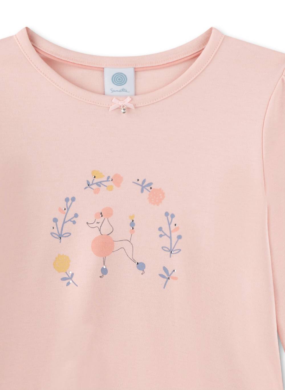 Sanetta Mädchen-Schlafanzug lang Rosa Top Angebot