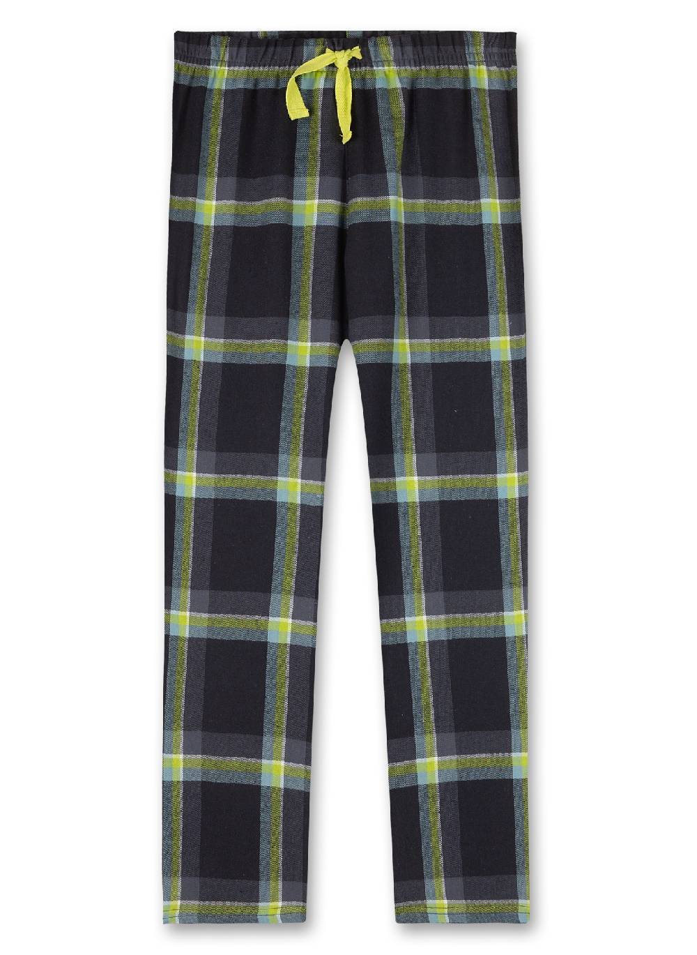 Sanetta Jungen-Pyjamahose Dunkelgrau kariert Wochenangebot
