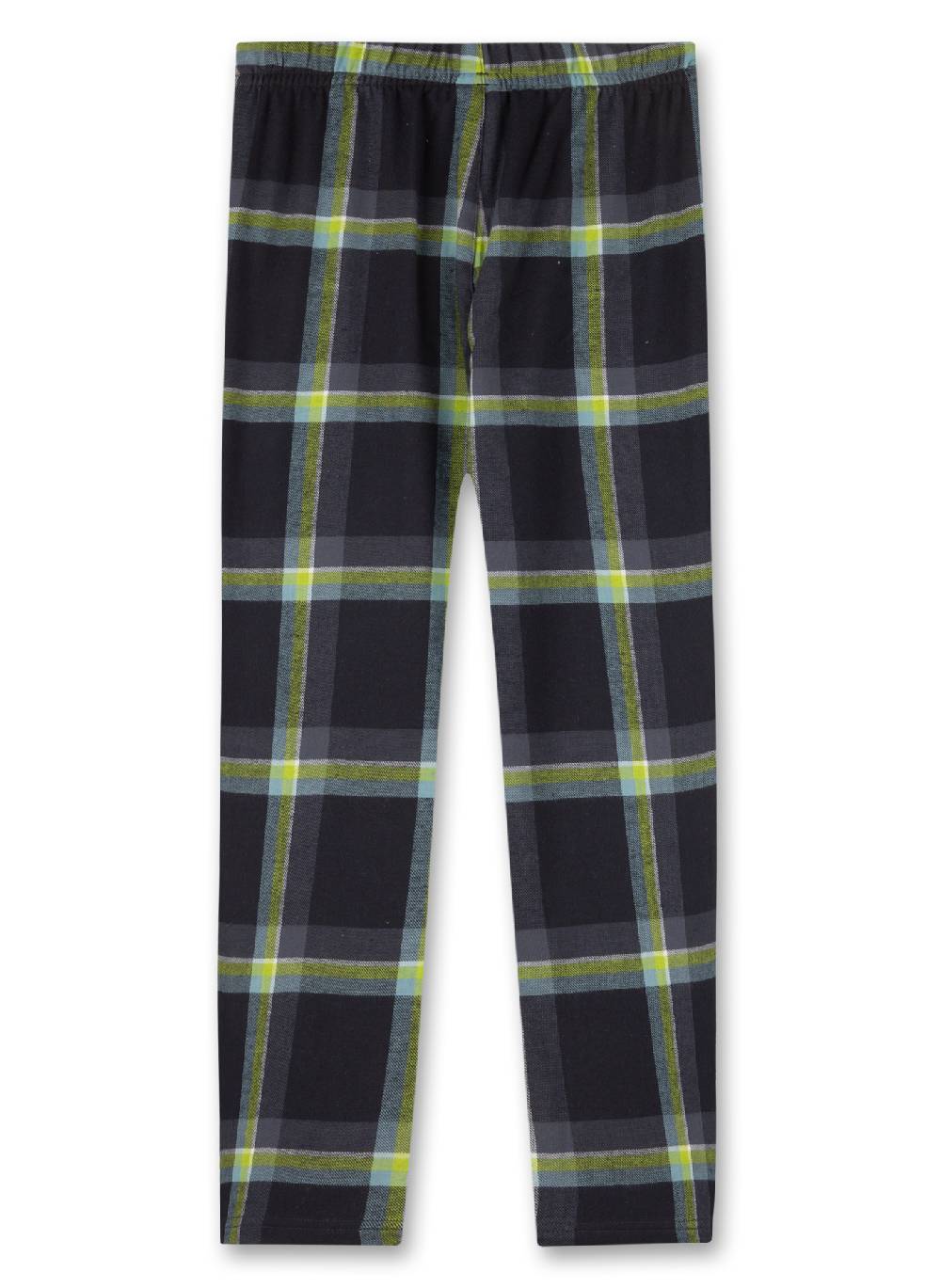 Sanetta Jungen-Pyjamahose Dunkelgrau kariert Wochenangebot