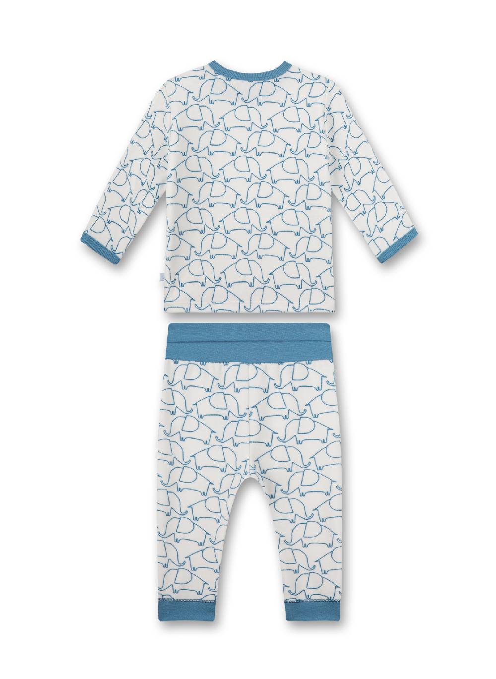 Sanetta Jungen-Schlafanzug lang Off-White Kostenlose Rückgabe