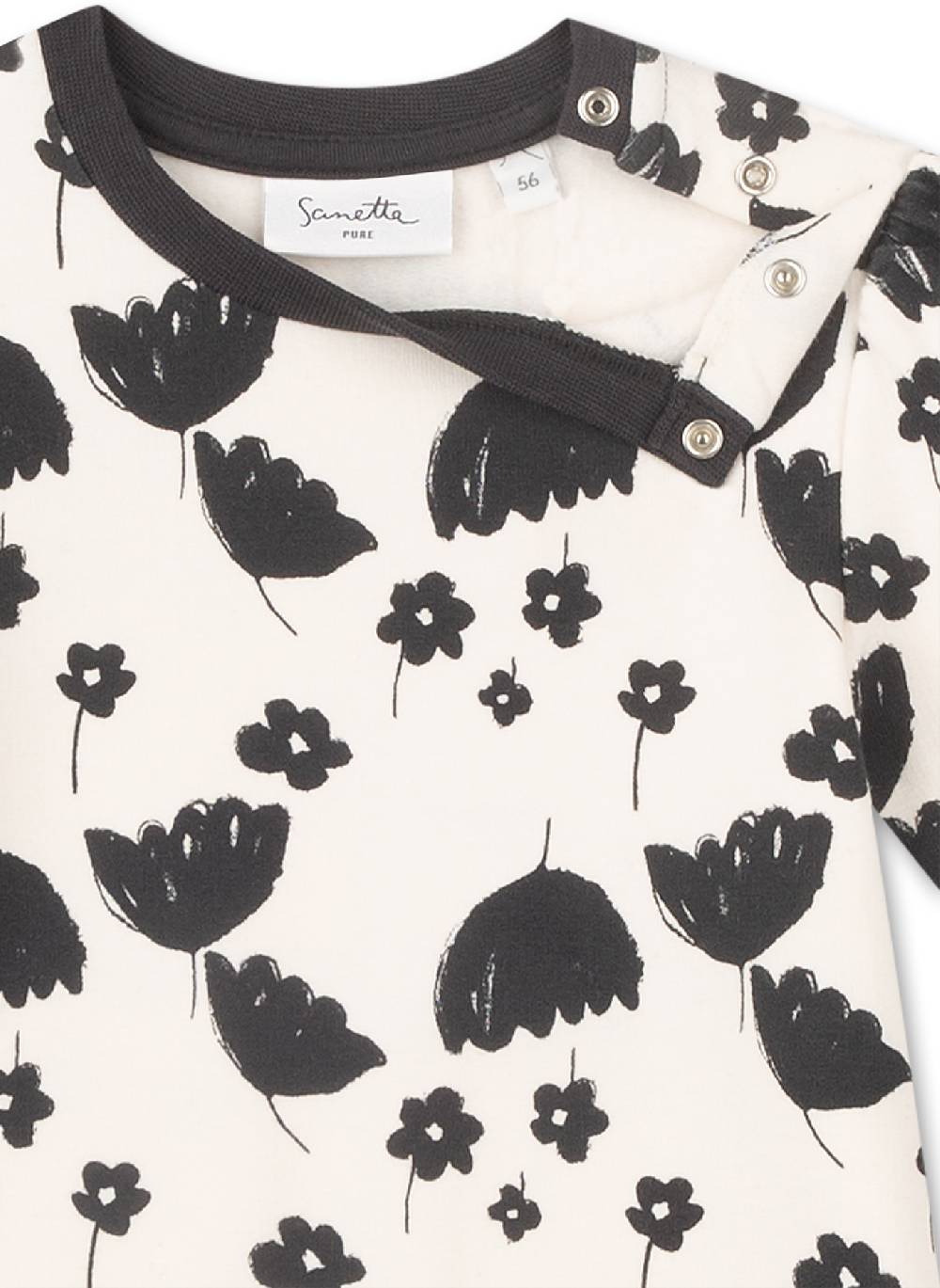 Sanetta Strampler Mädchen Off-White Vierteljährliche Förderung